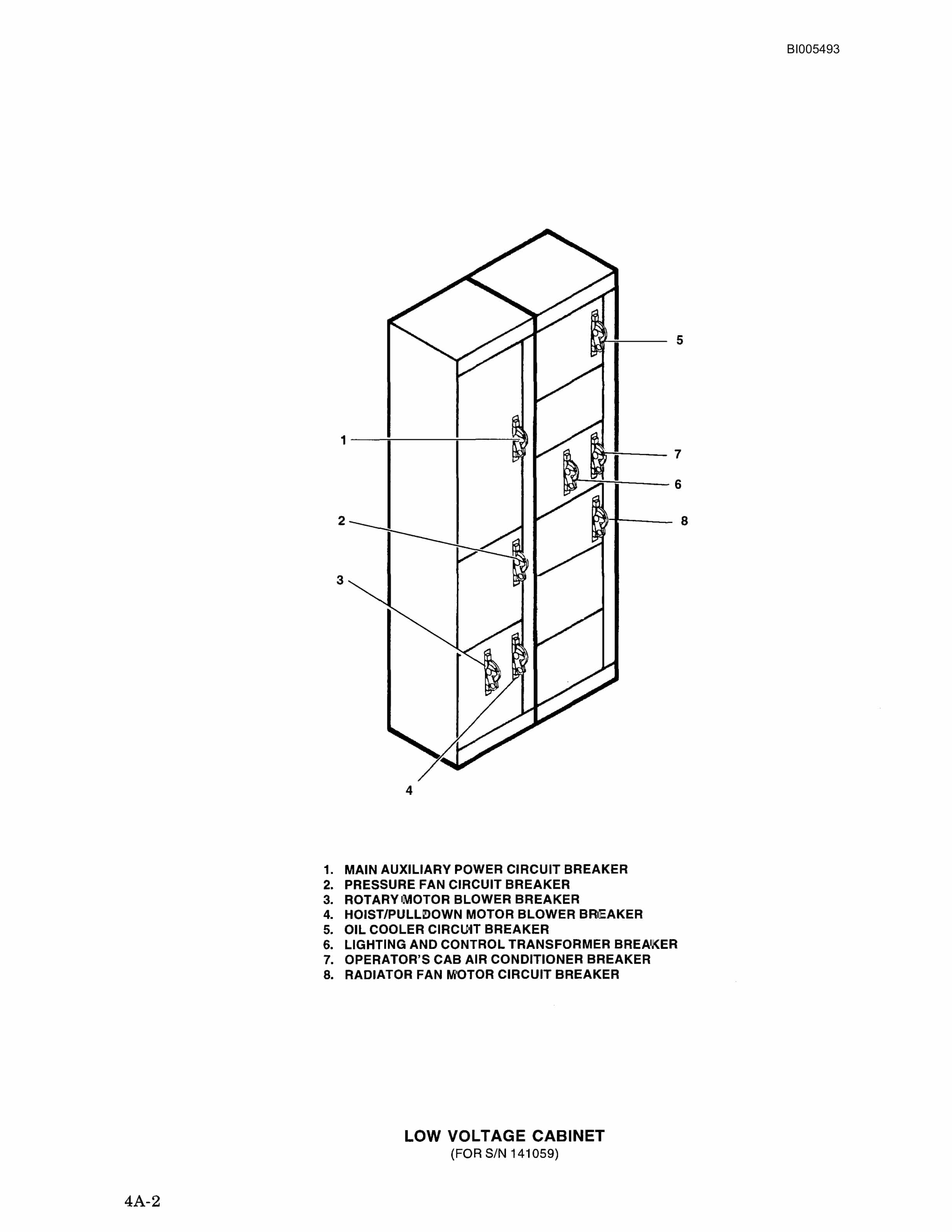 Bucyrus 49RIII Electric Blast Hole Drill Technical Manual BI005493-5