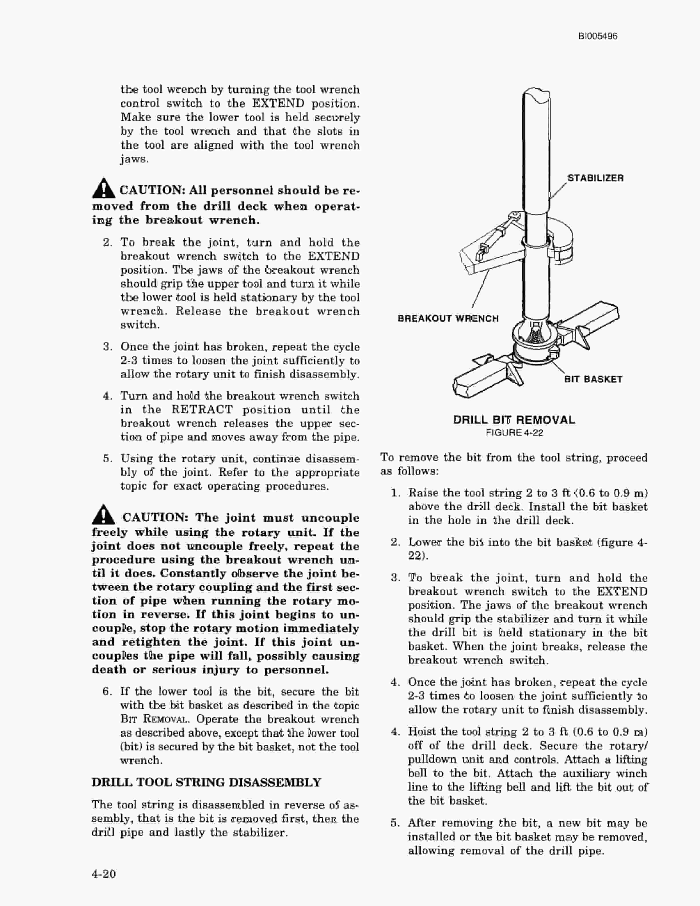 Bucyrus 49RIII Electric Blast Hole Drill Technical Manual BI005496-4