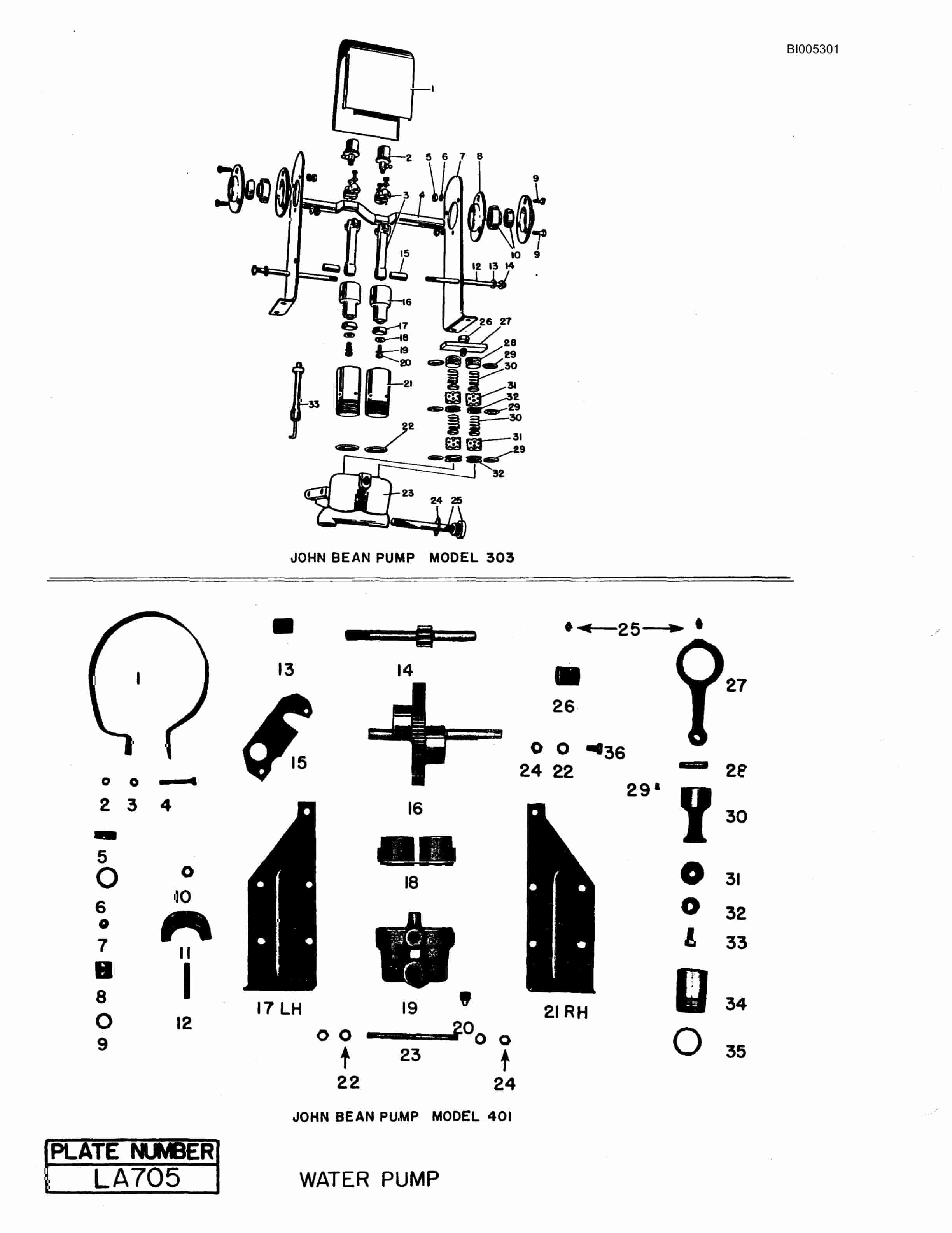 Bucyrus 50R Drill Parts Catalog BI005301-4