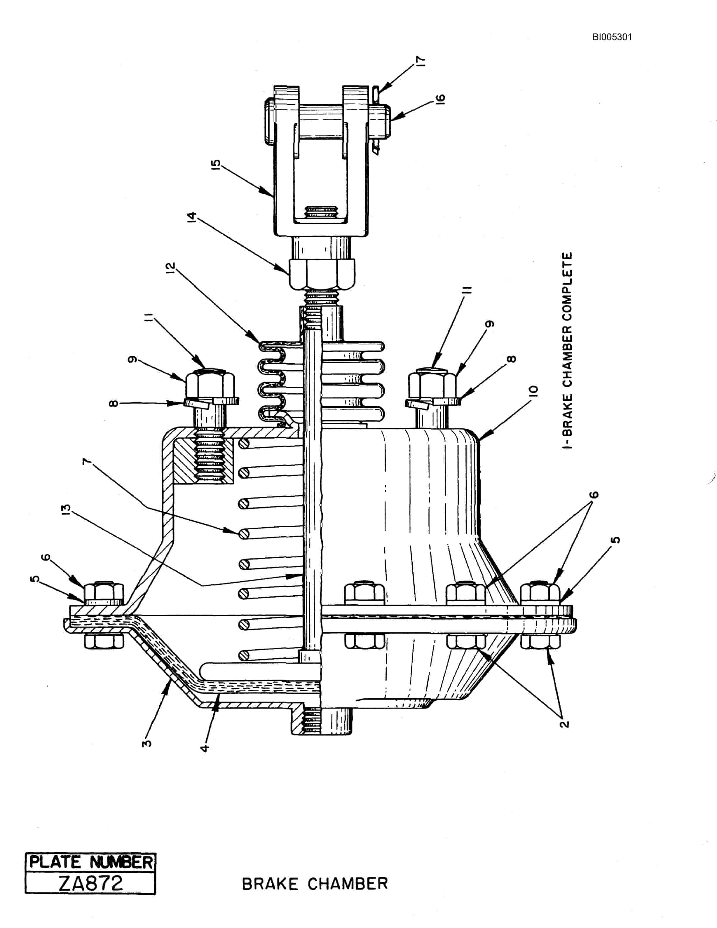 Bucyrus 50R Drill Parts Catalog BI005301-5