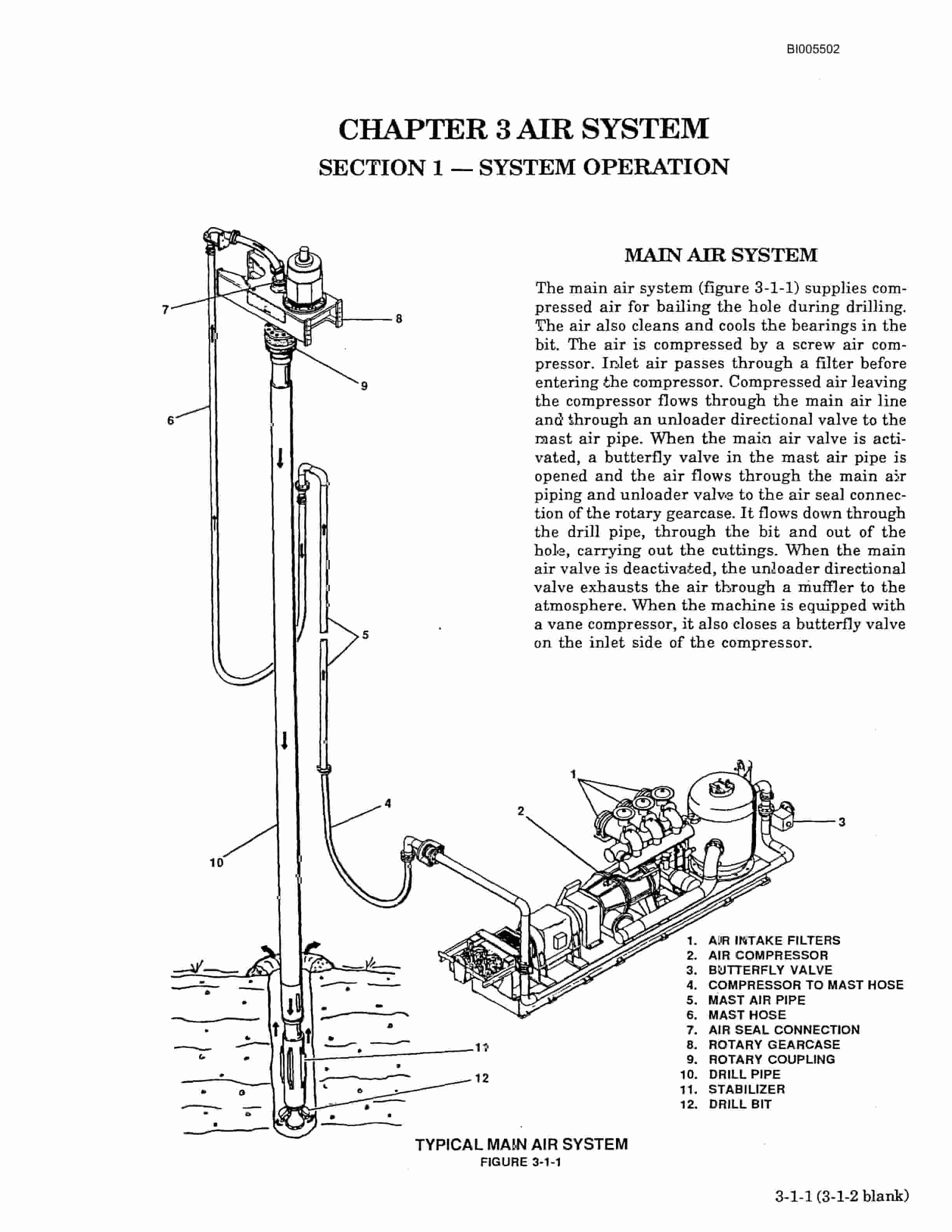 Bucyrus 59R Electric Blast Hole Drill Technical Manual BI005502-2
