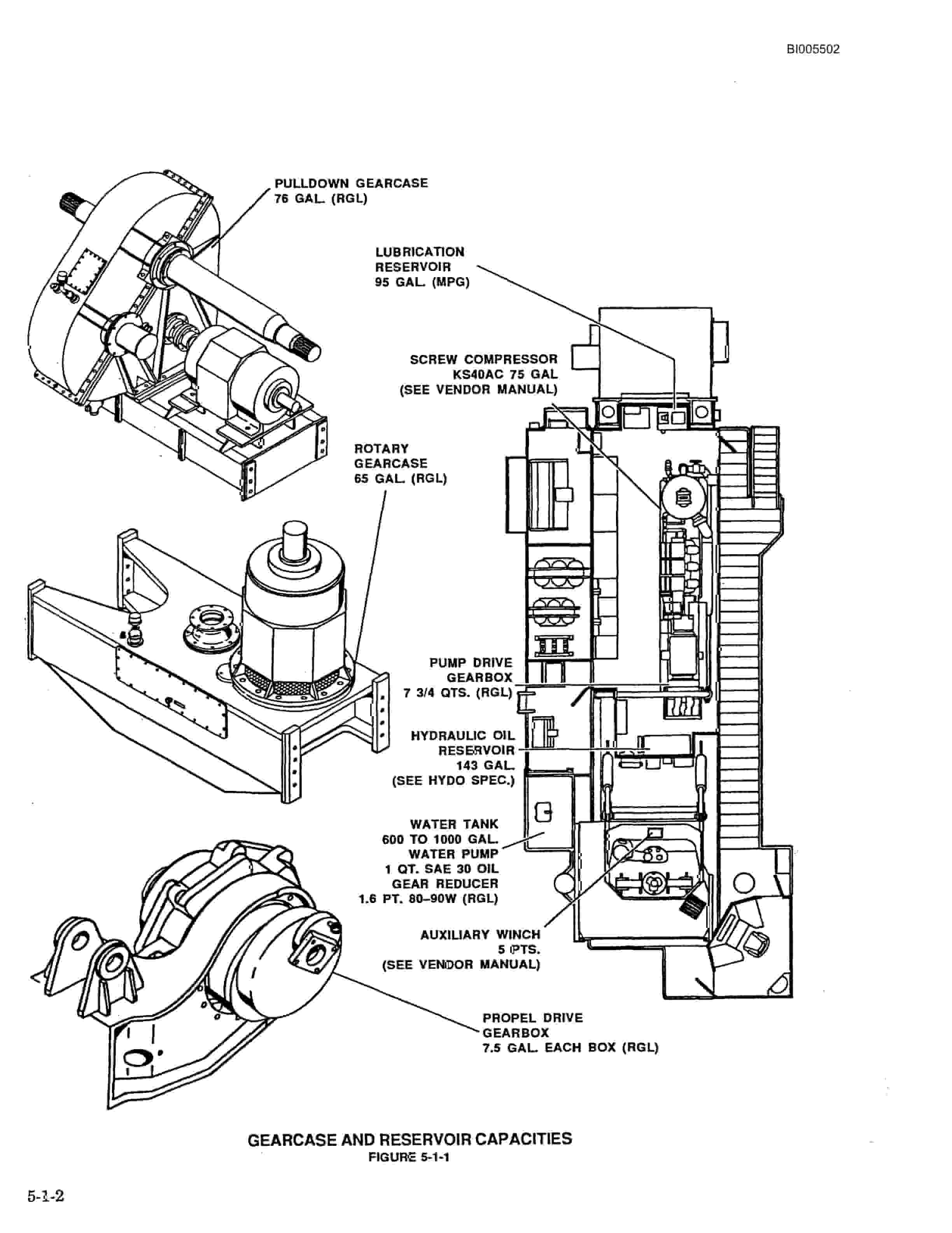 Bucyrus 59R Electric Blast Hole Drill Technical Manual BI005502-3