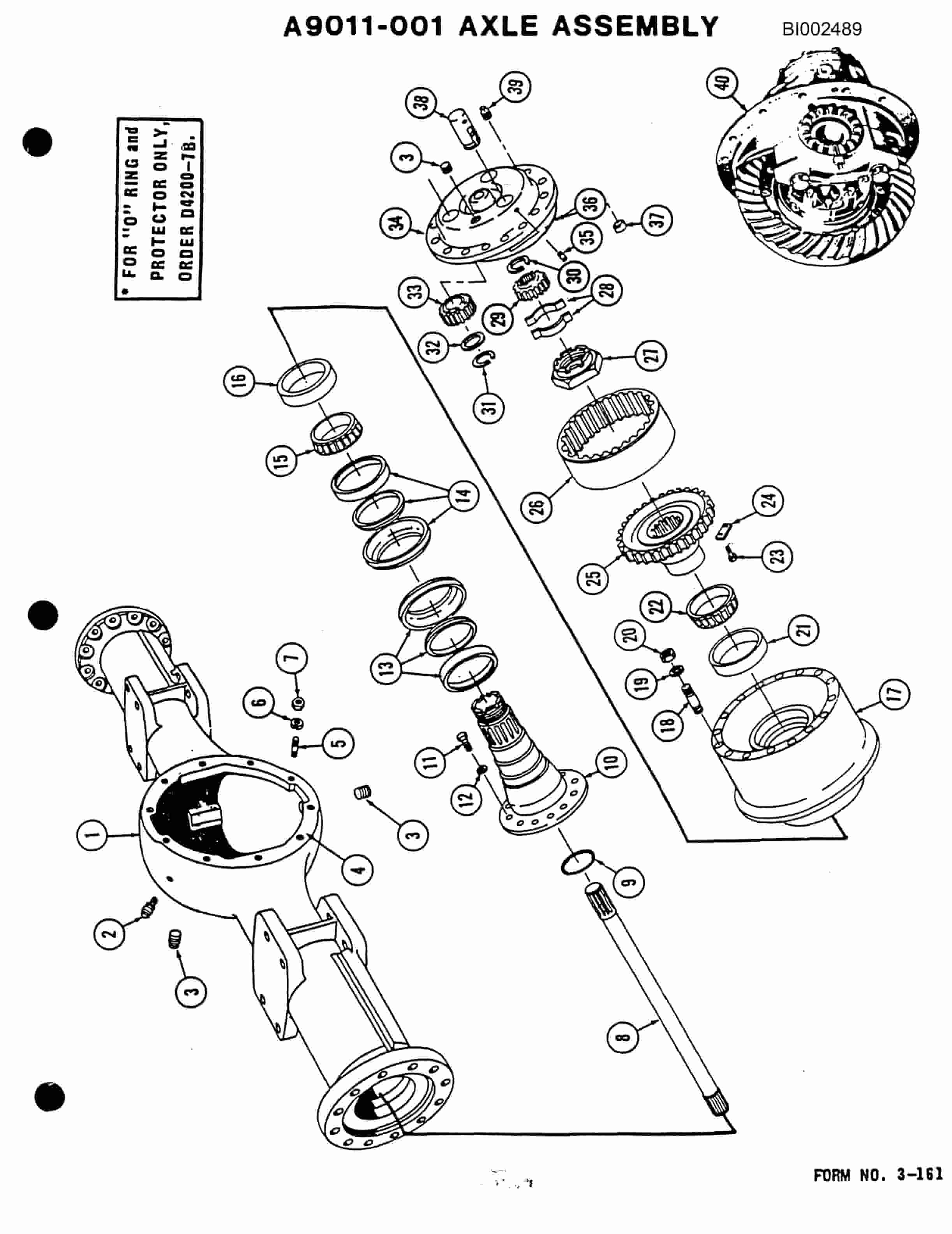 Bucyrus 601 Parts Catalog BI002489-3