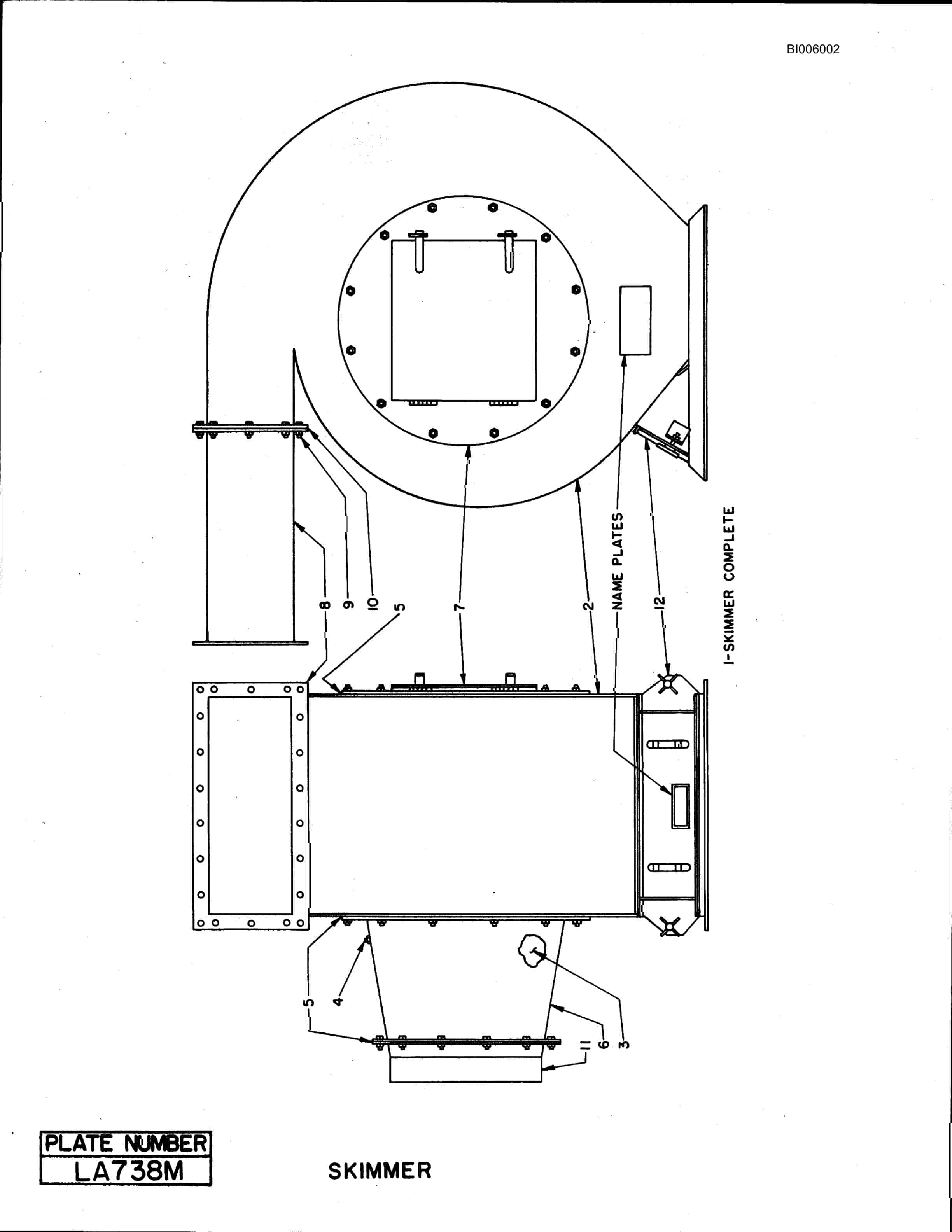 Bucyrus 60R, 61R Parts Catalog BI006002-2