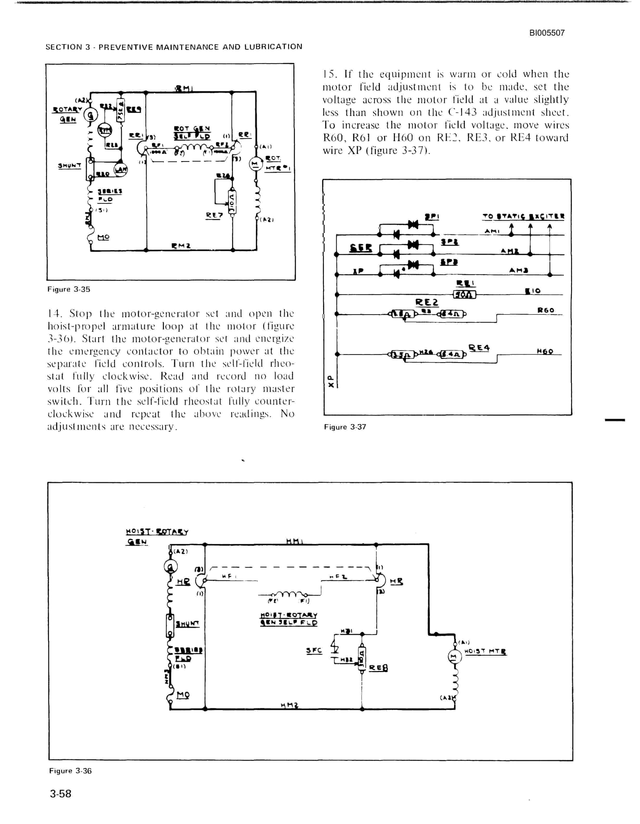 Bucyrus 60R, 61R Rotary Drill Series II Technical Manual BI005507-4