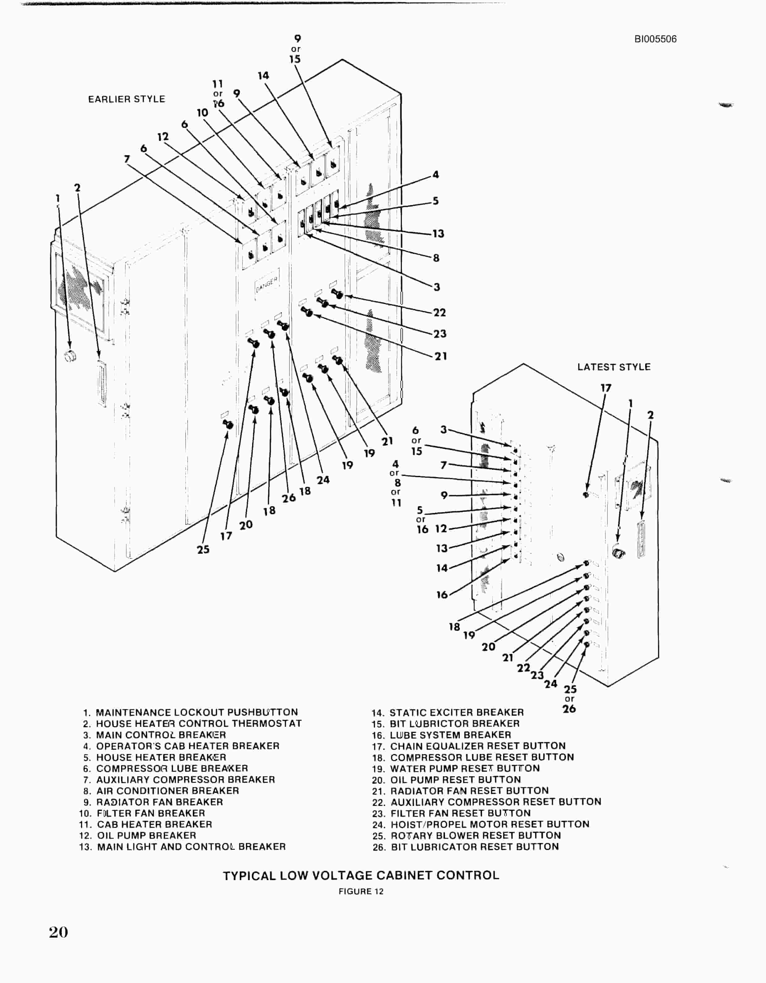 Bucyrus 60R Blast Hole Drill Technical Manual BI005506-5
