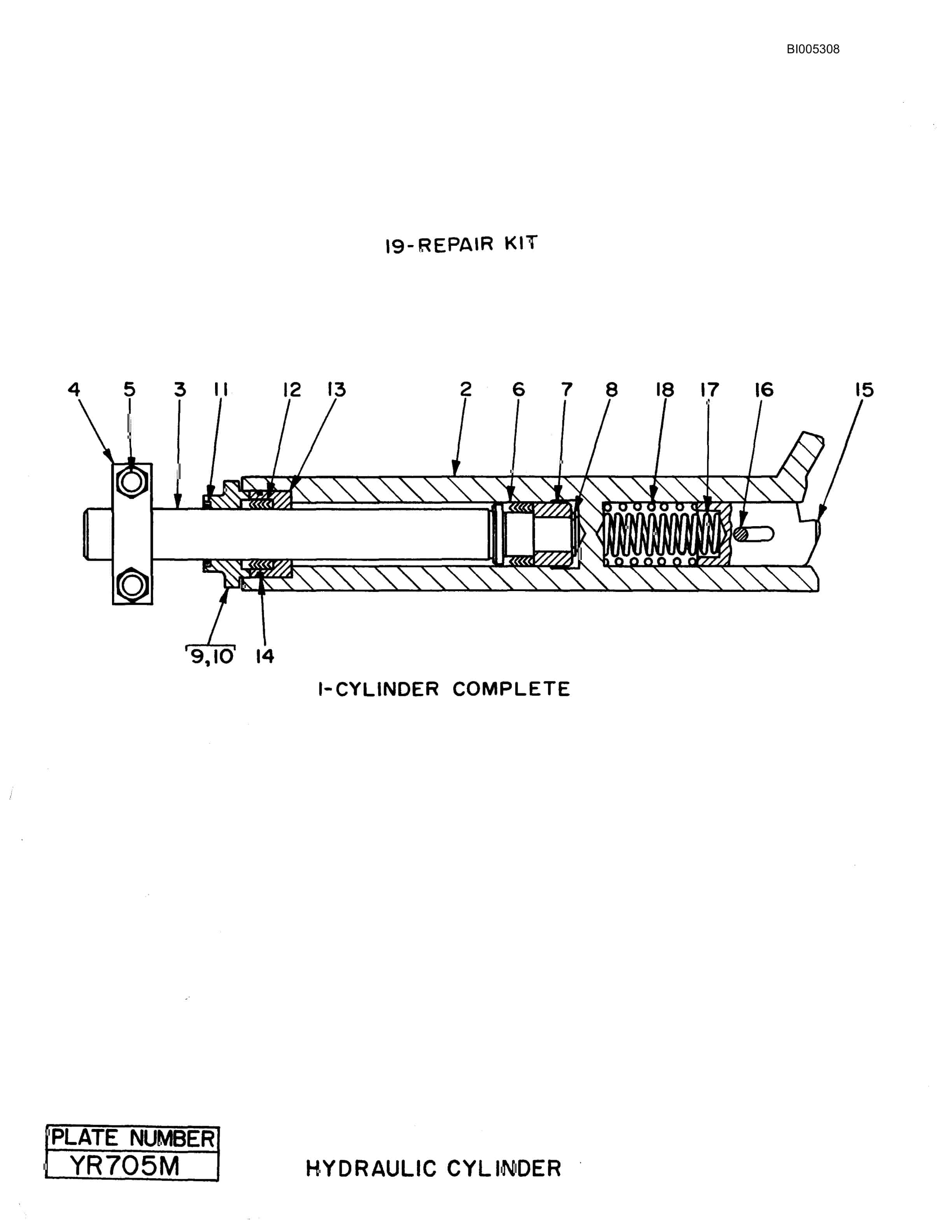 Bucyrus 60R Drill Parts Catalog BI005308-4