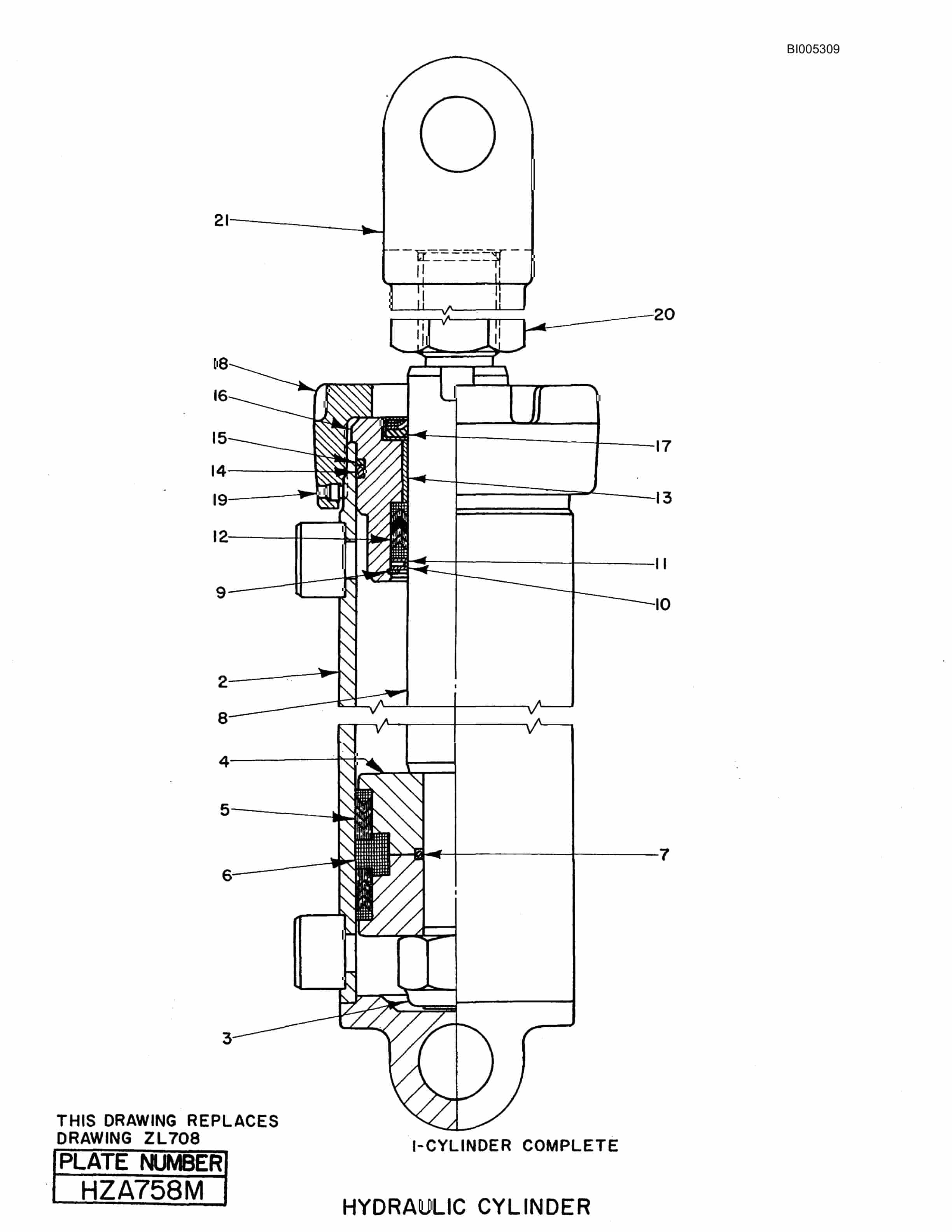 Bucyrus 60R Drill Parts Catalog BI005309-2