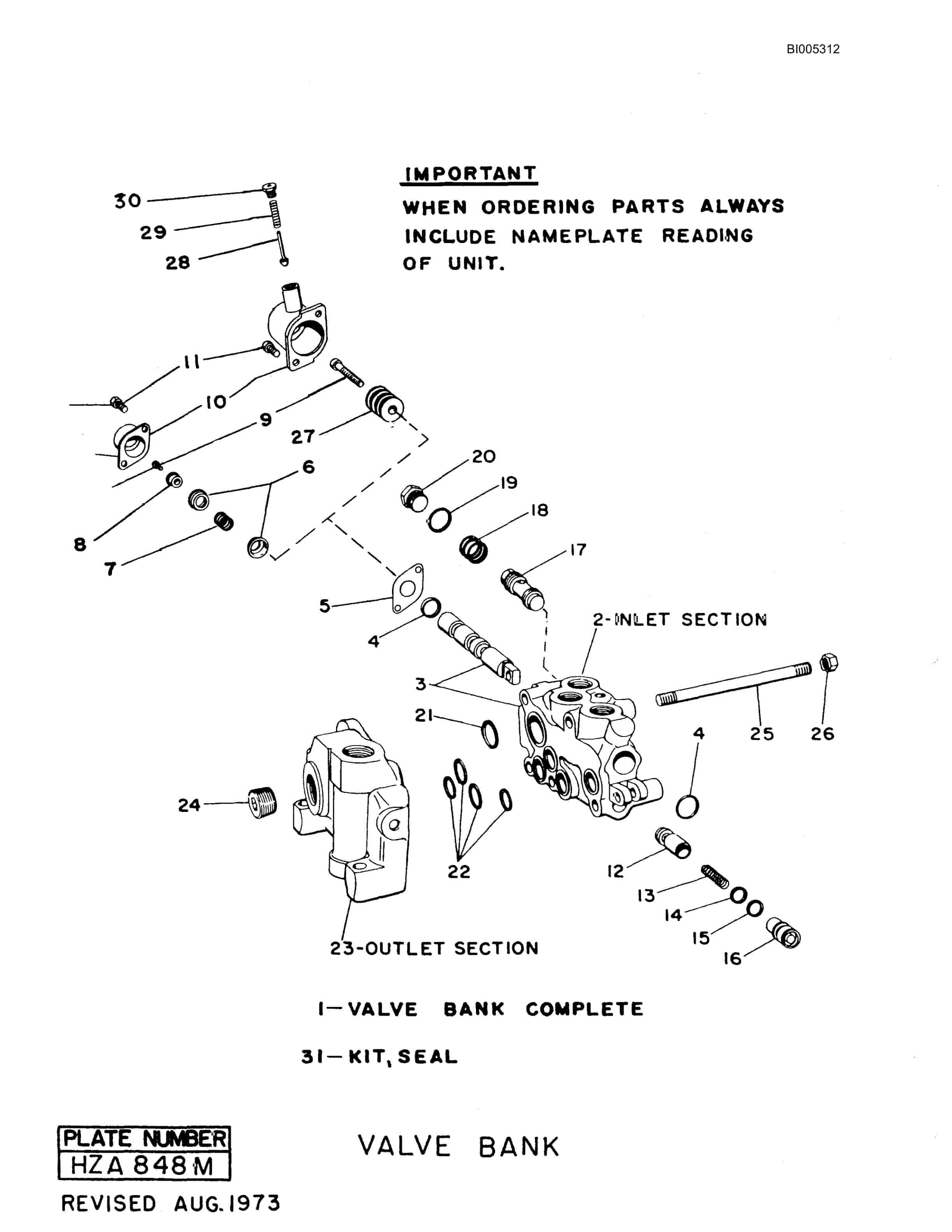 Bucyrus 60R Drill Parts Catalog BI005312-2