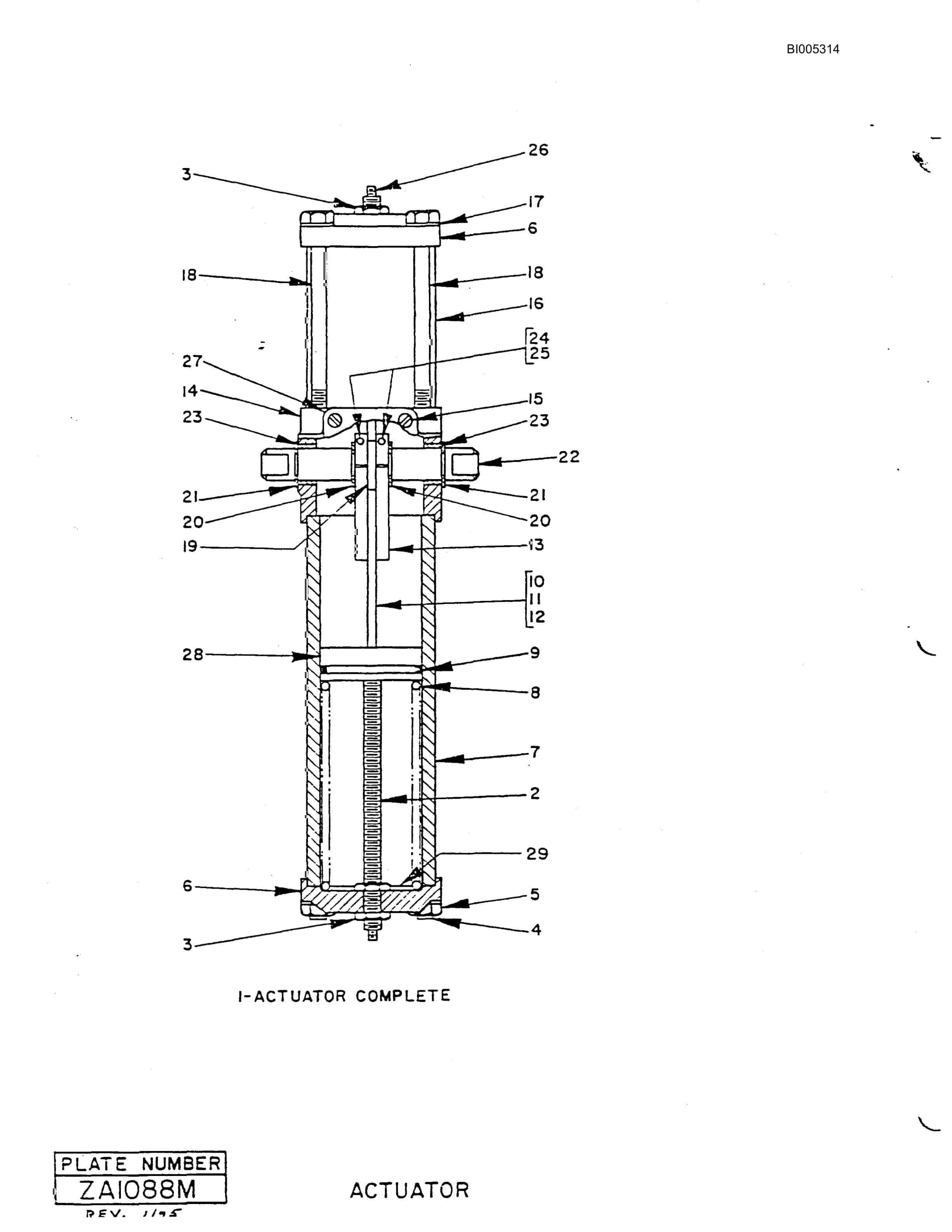 Bucyrus 60R Drill Parts Catalog BI005314-4