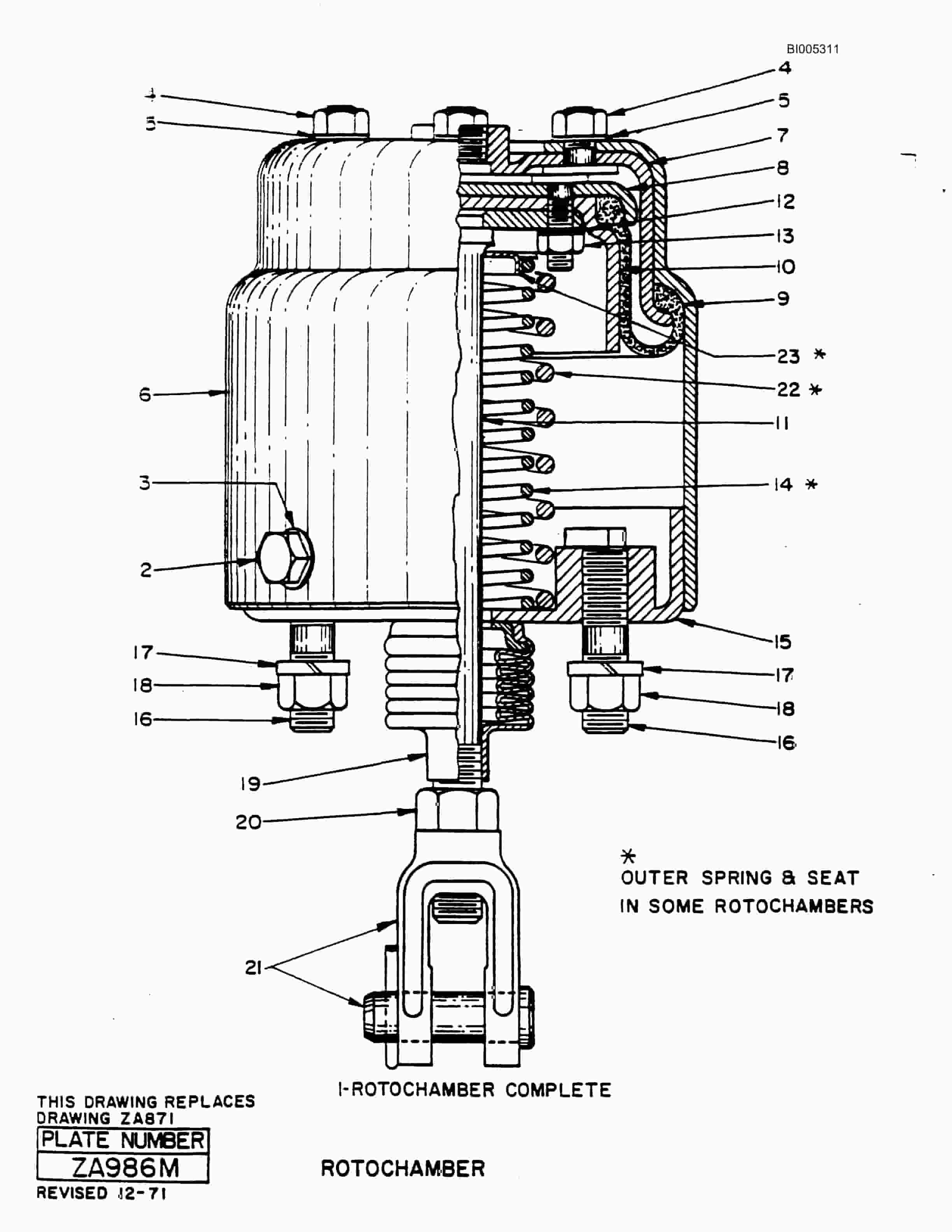 Bucyrus 60R Electric Blast Hole Drill Parts Catalog BI005311-5