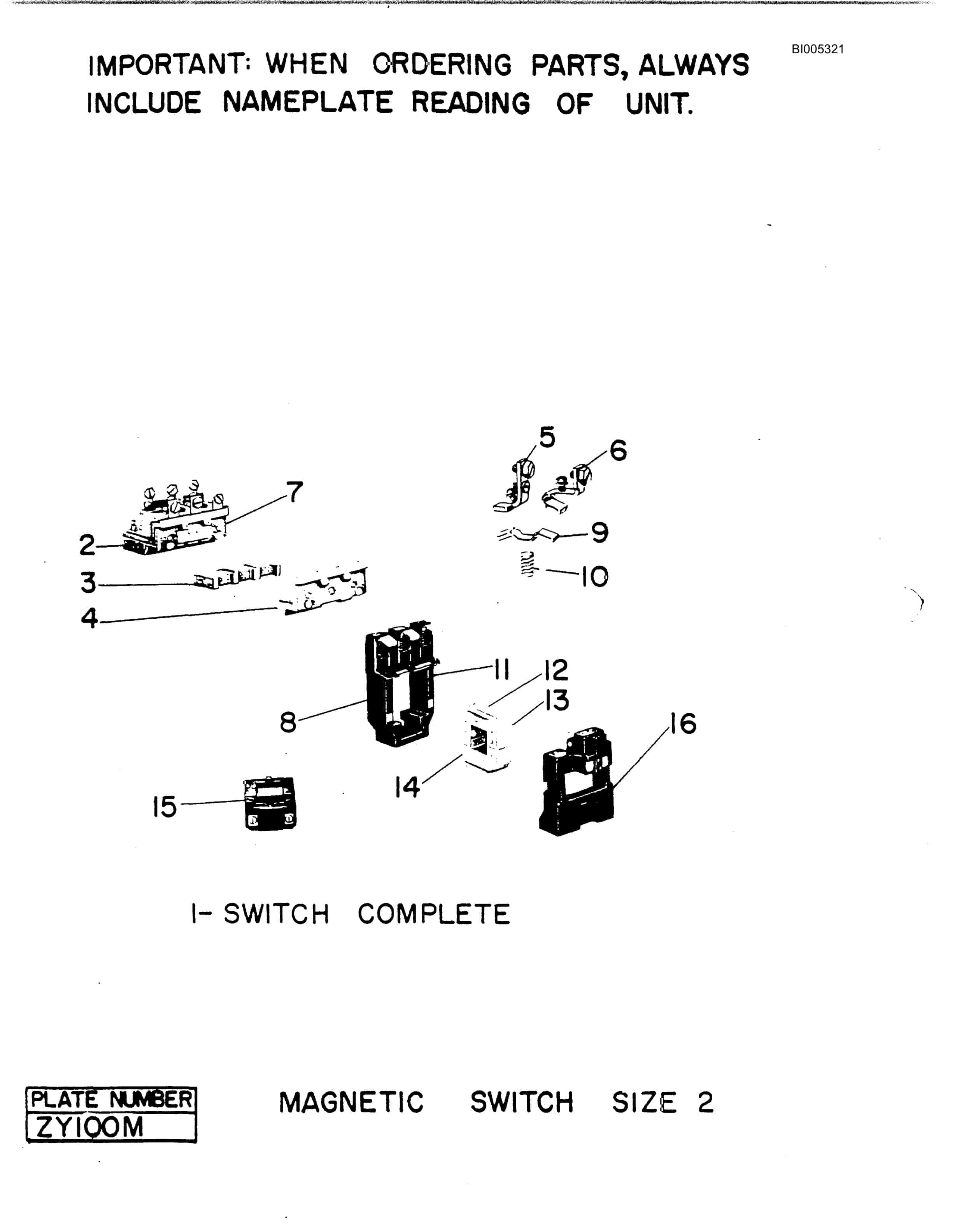 Bucyrus 61R Electric Blast Hole Drill Parts Catalog BI005321-5