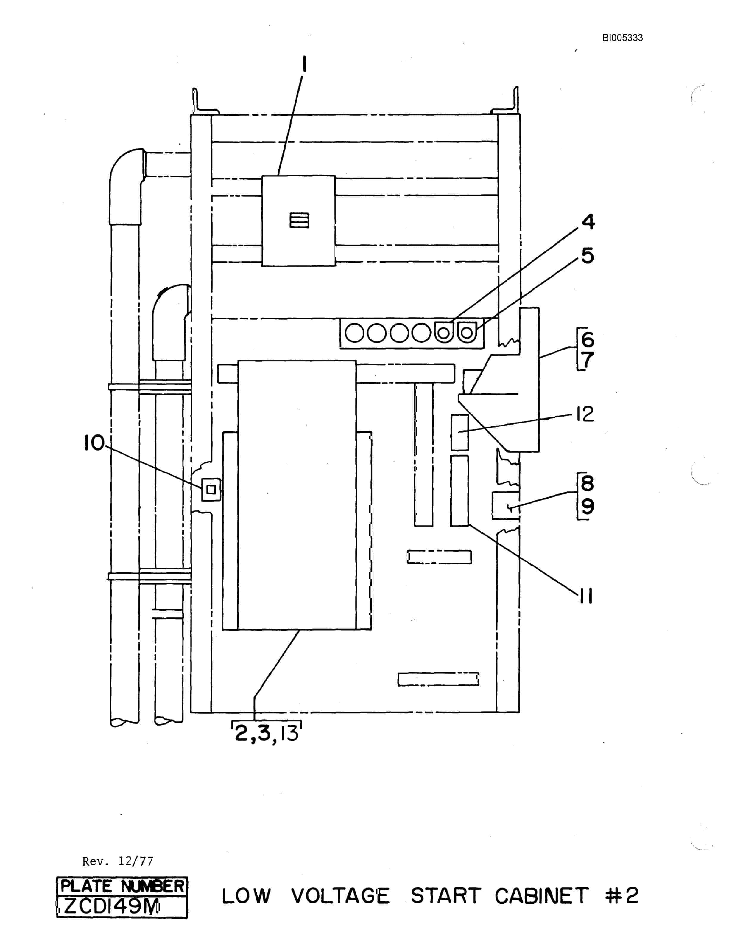 Bucyrus 61R Electric Blast Hole Drill Parts Catalog BI005333-4