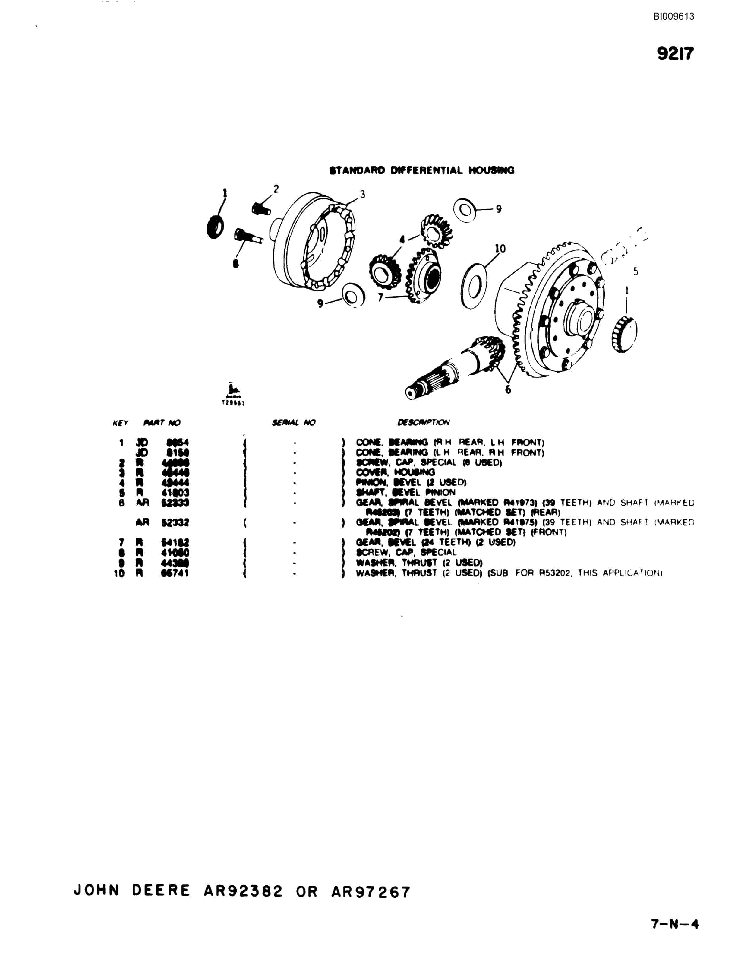Bucyrus 640 DJC Articulated Drill Carrier Parts Catalog BI009613-4