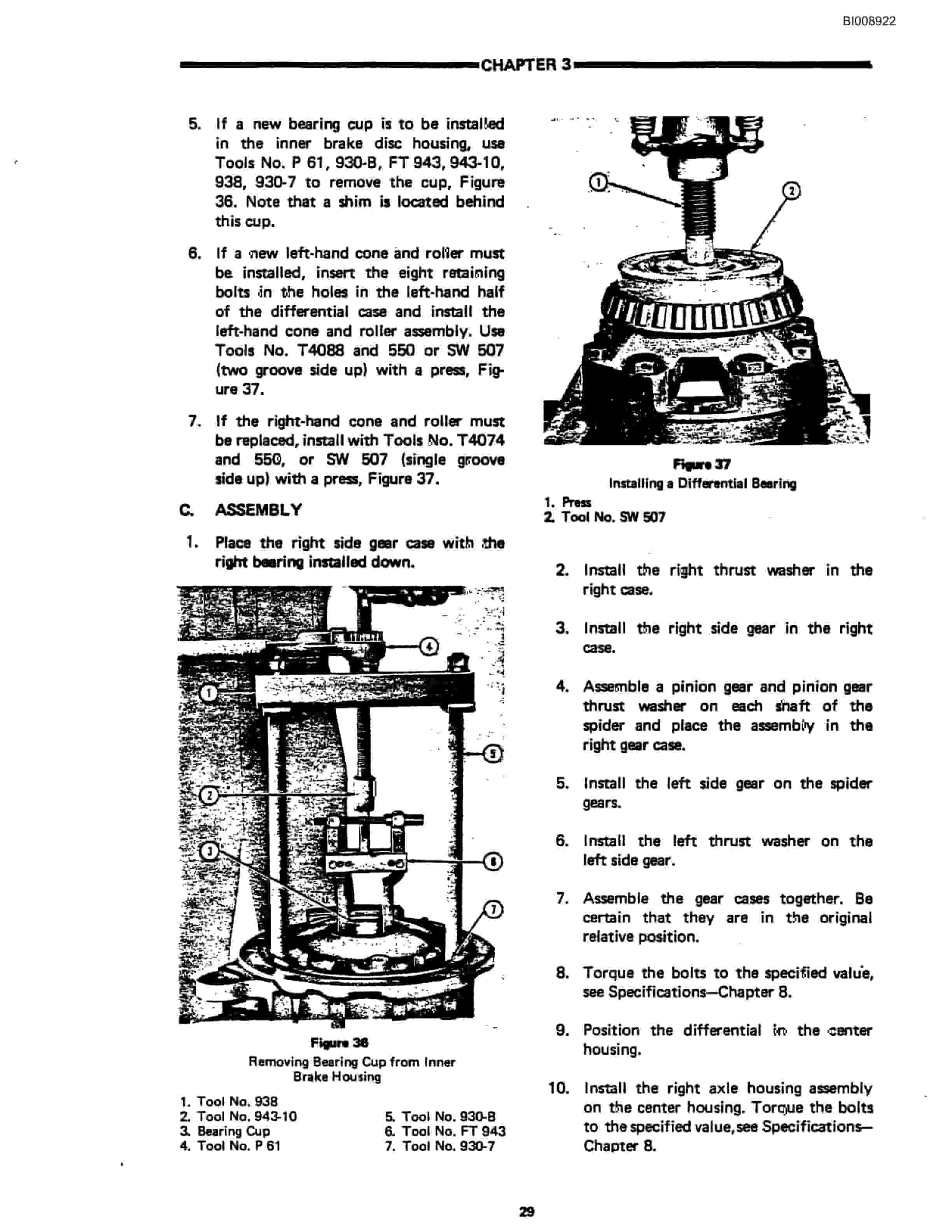 Bucyrus 640 DJC-GD Parts Catalog BI008922-4