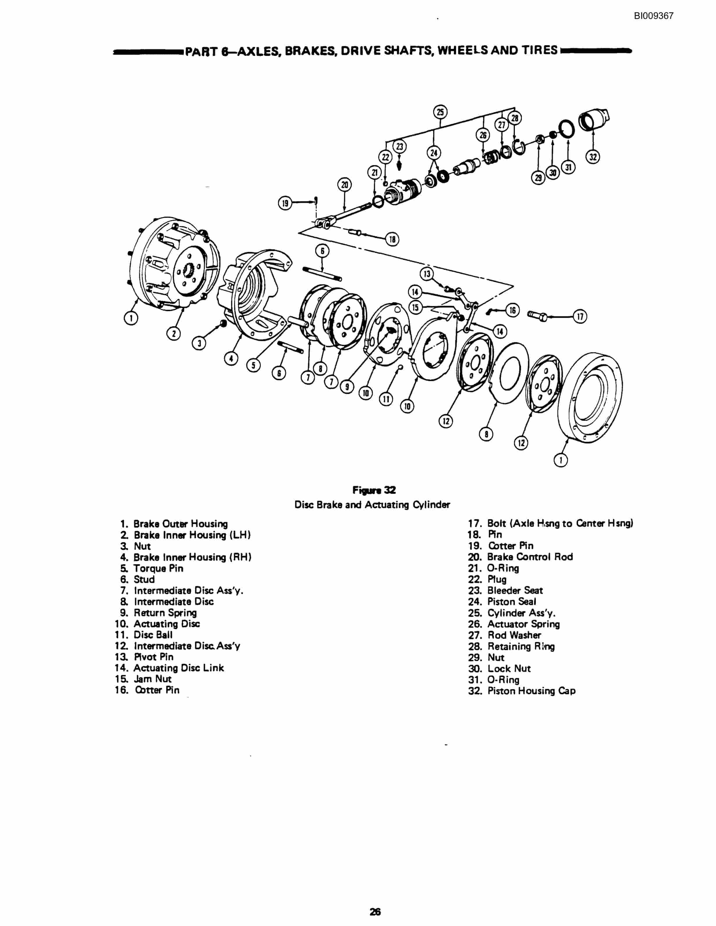 Bucyrus 640 DJC-GD Parts Catalog BI009367-5