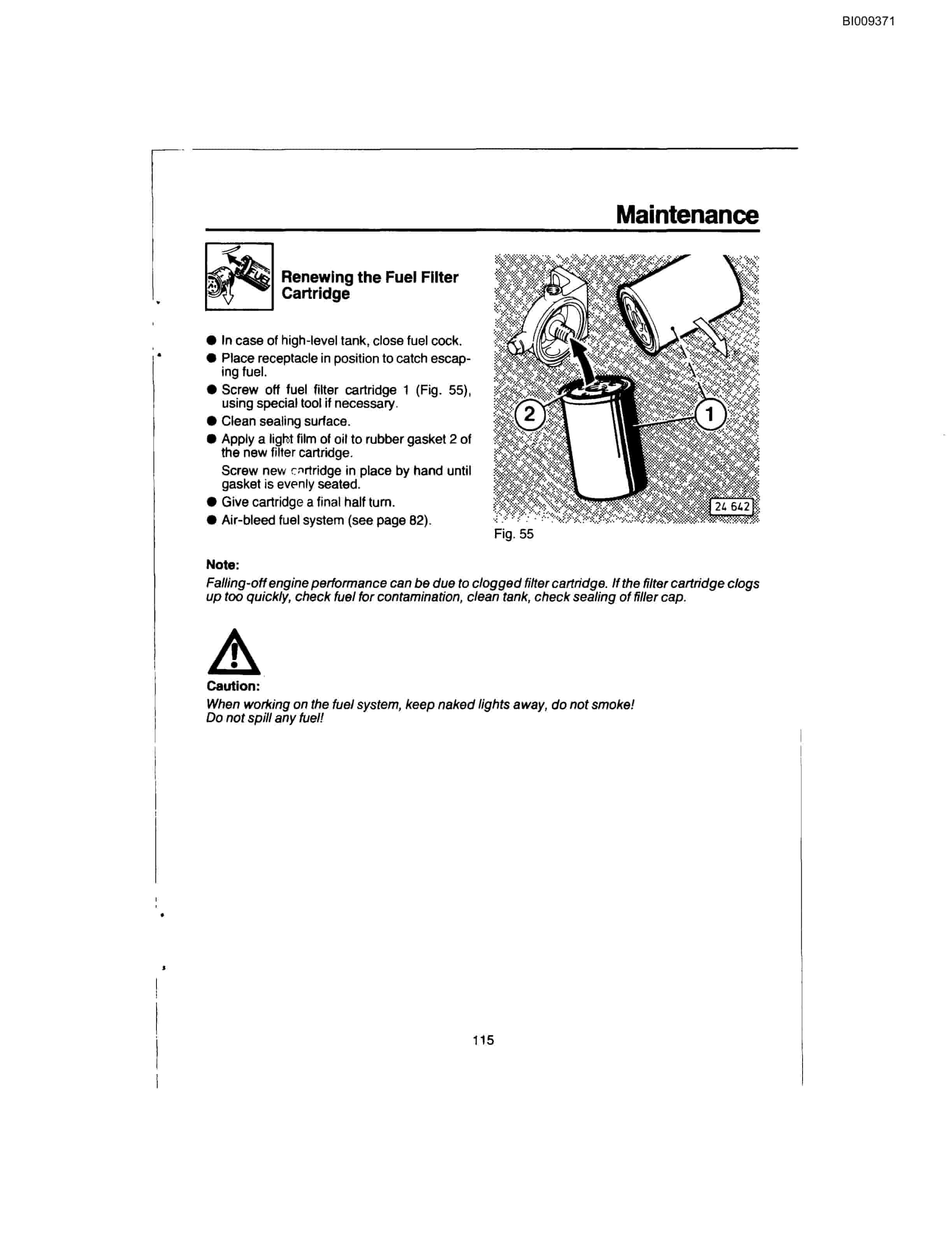 Bucyrus 640 DJC-GD Parts Catalog BI009371-2