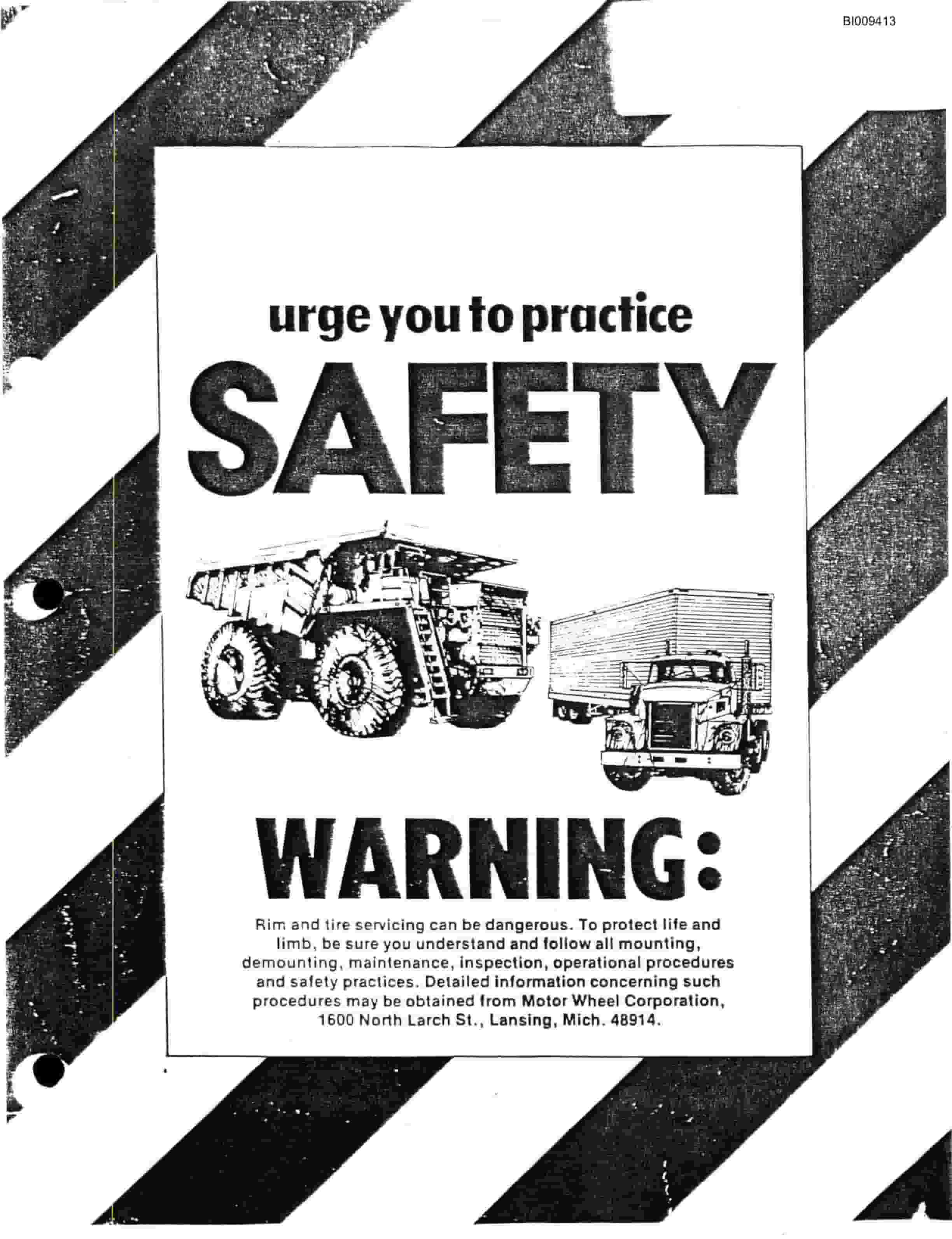 Bucyrus 640 DJC-GD Parts Catalog BI009413-5