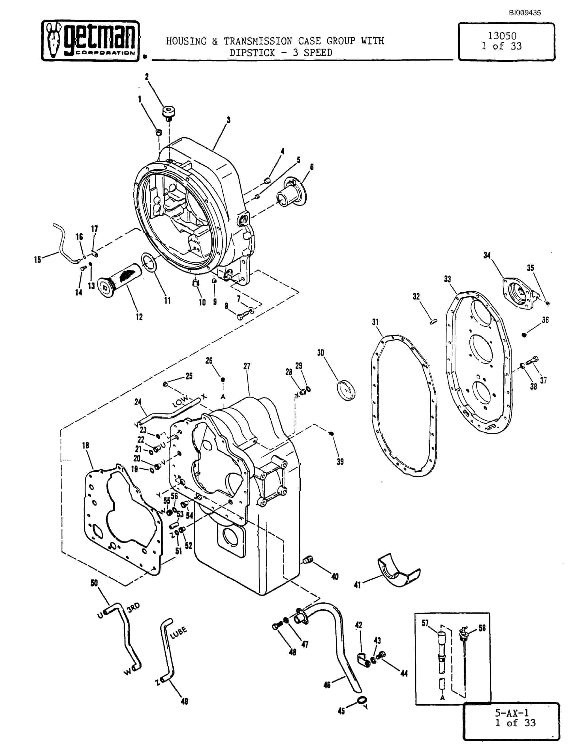Bucyrus 640 DJC-GD Parts Catalog BI009435-2