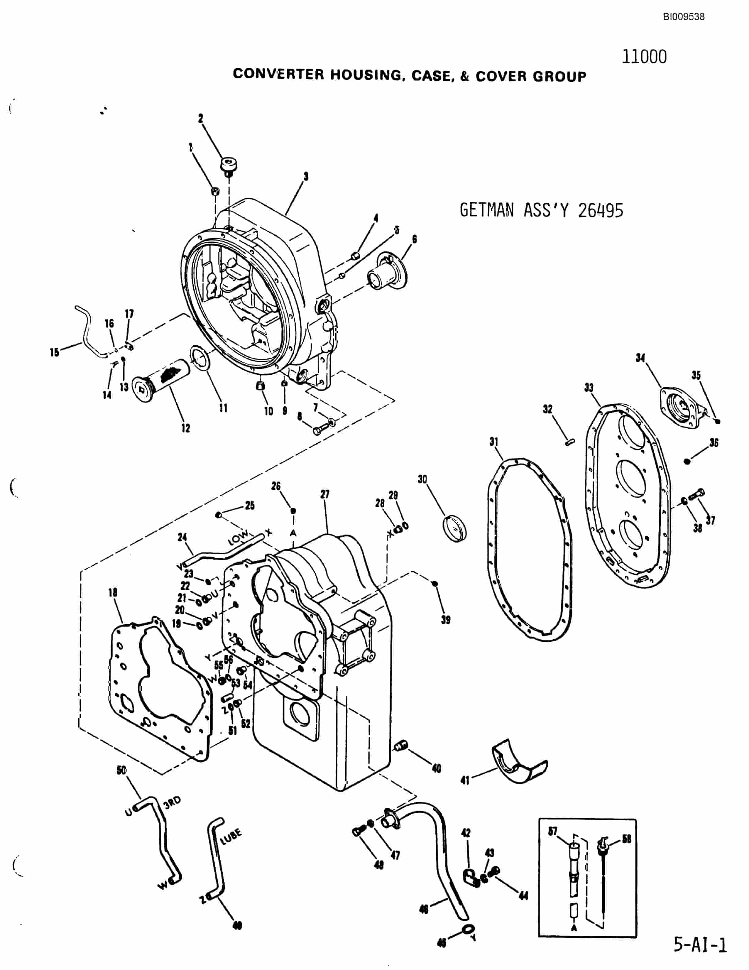 Bucyrus 640 DJC-GD Parts Catalog BI009538-2