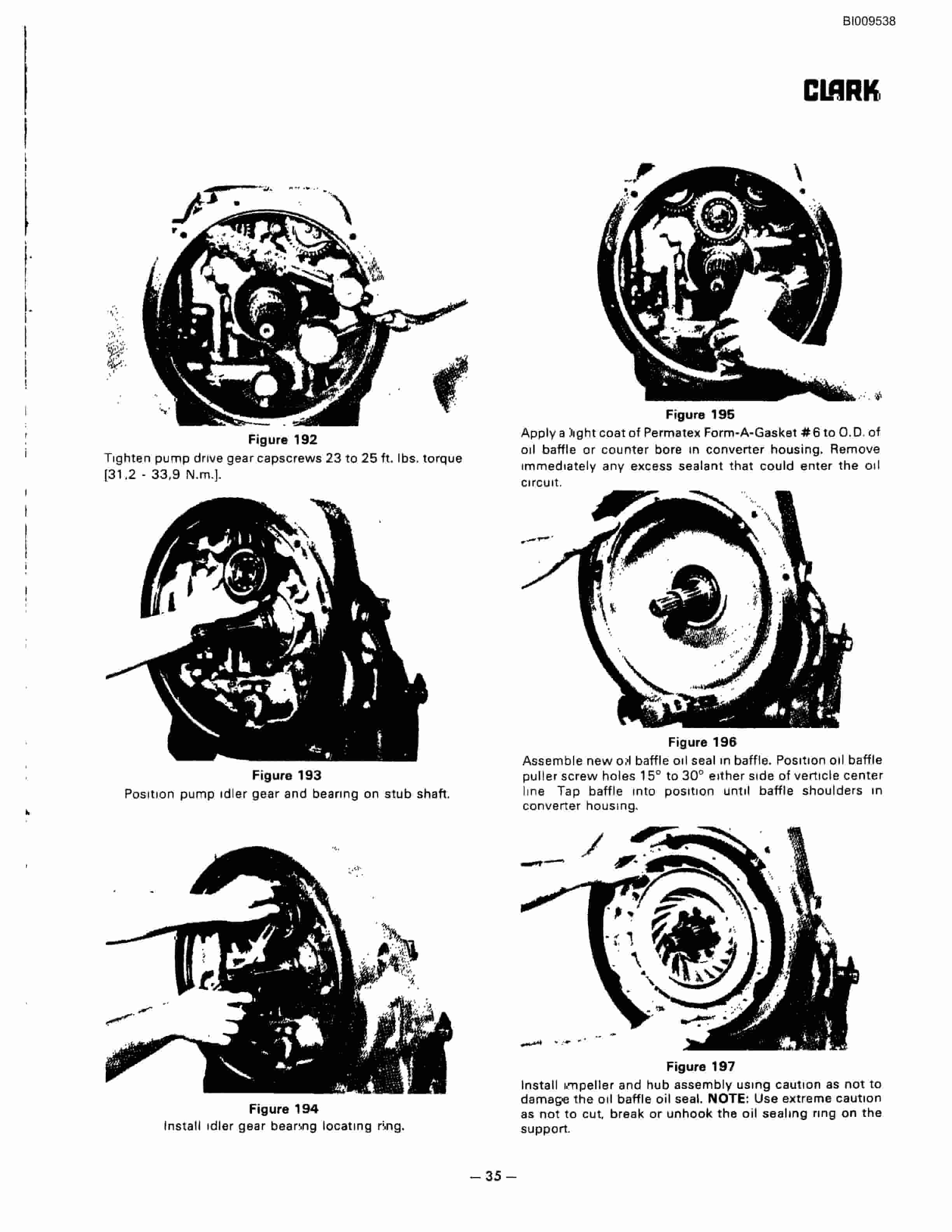 Bucyrus 640 DJC-GD Parts Catalog BI009538-3