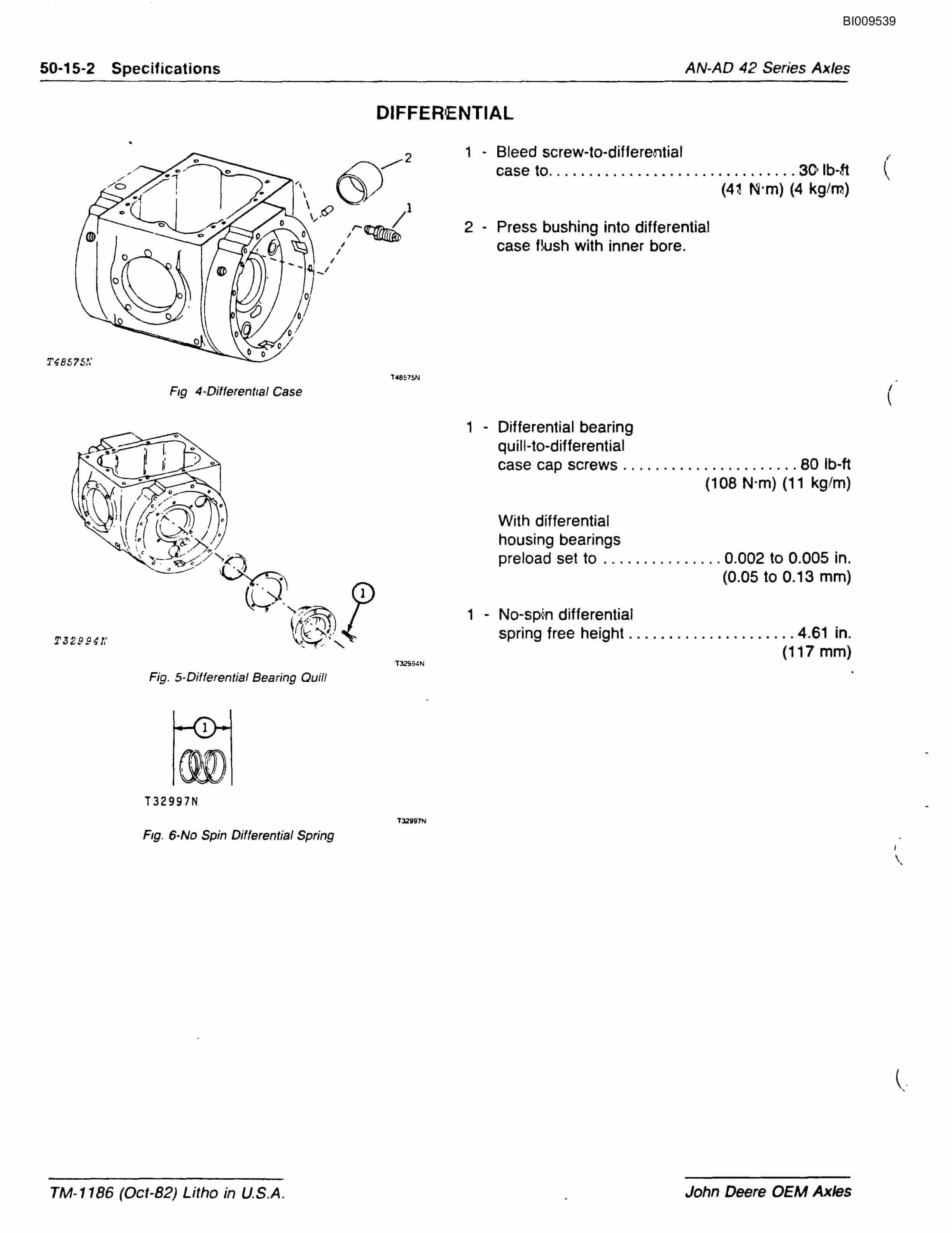 Bucyrus 640 DJC-GD Parts Catalog BI009539-5