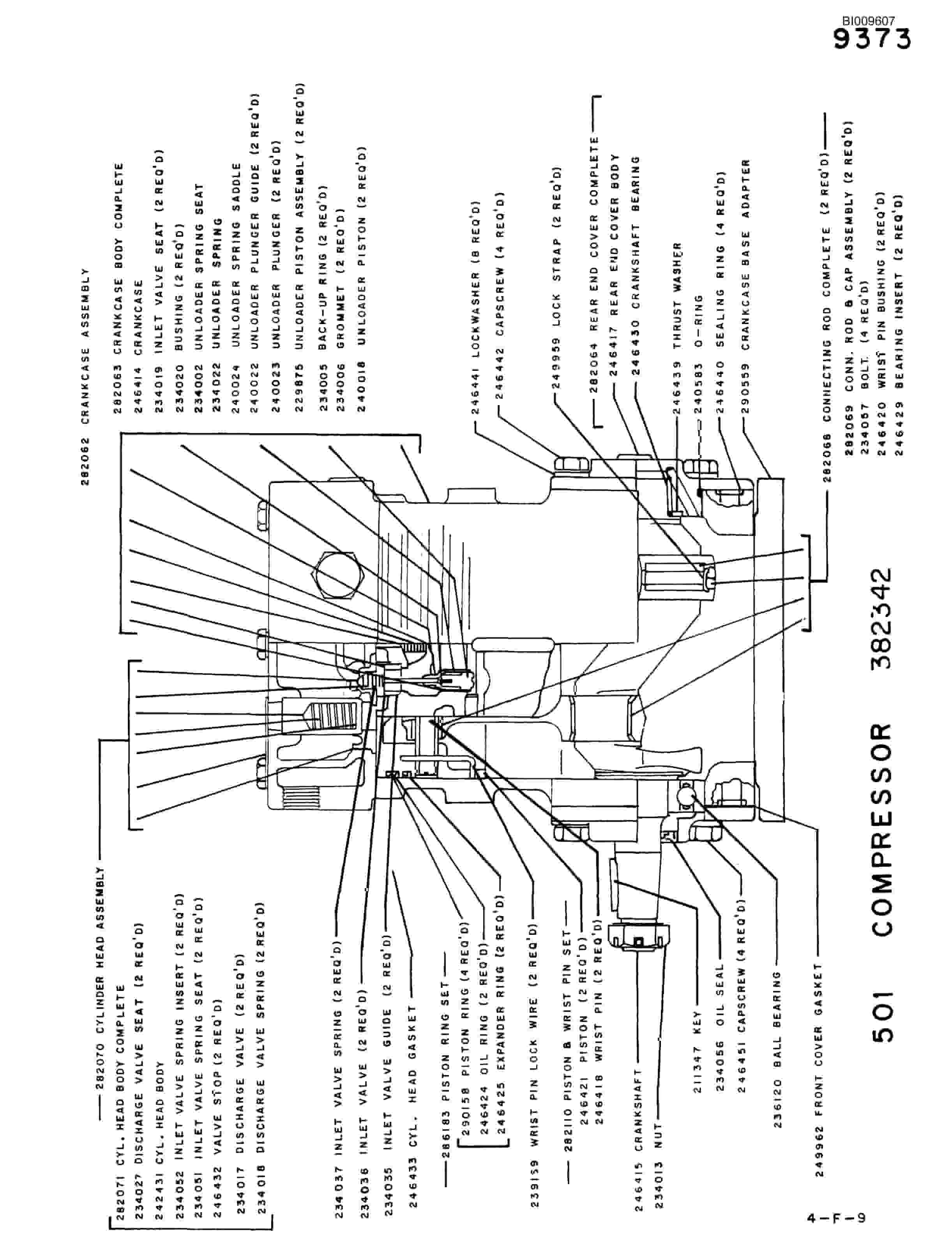 Bucyrus 640 DJC-GD Parts Catalog BI009607-2