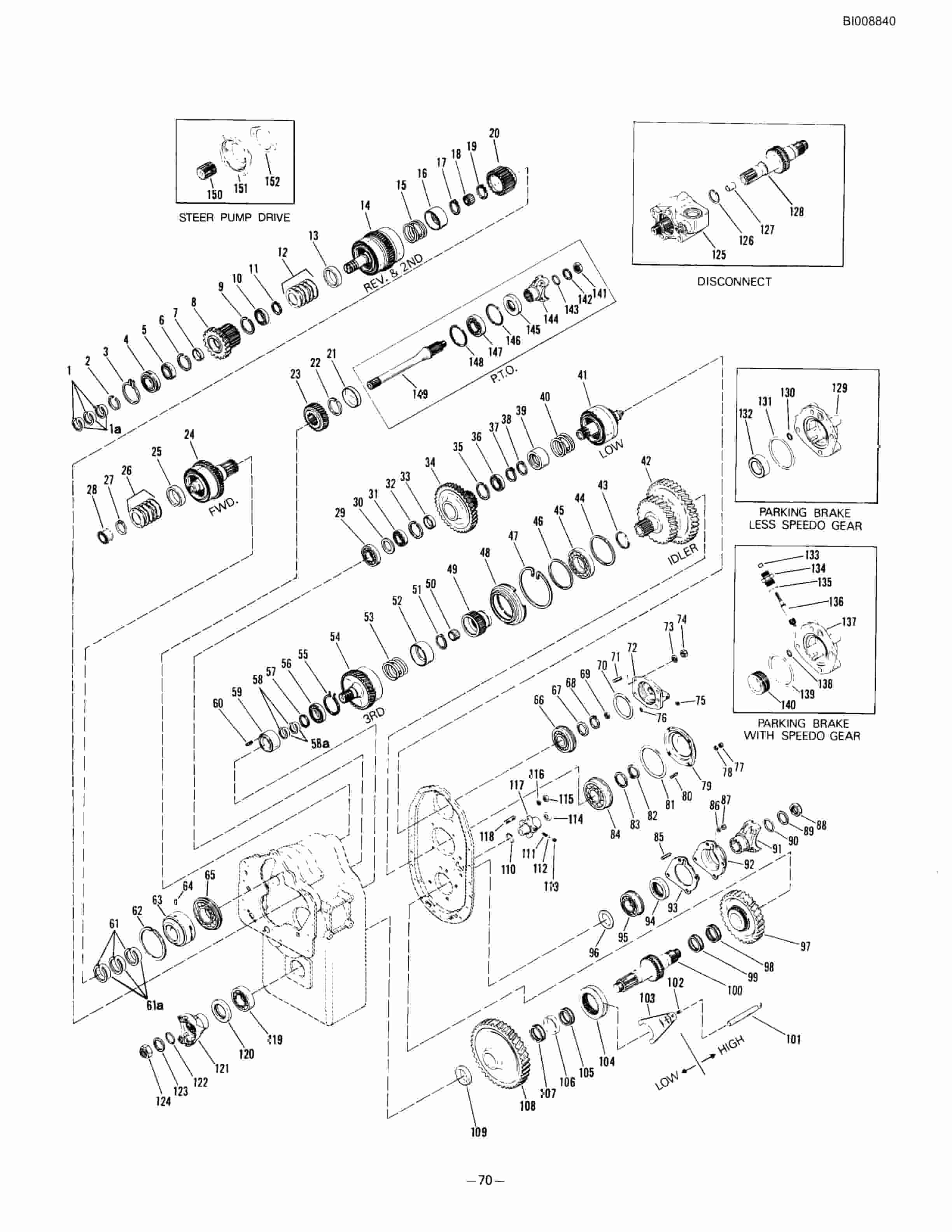Bucyrus 640 DJC Parts Catalog BI008840-2