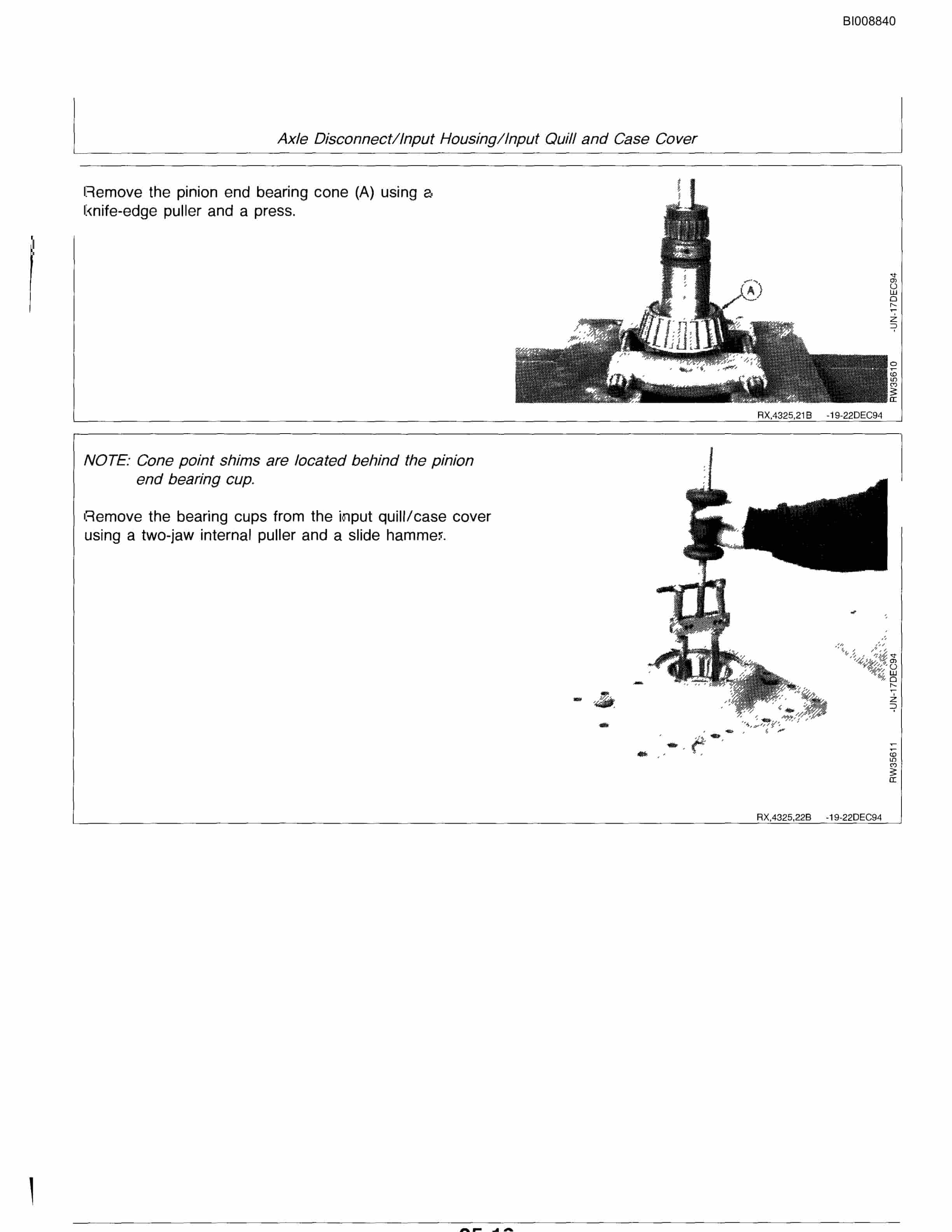 Bucyrus 640 DJC Parts Catalog BI008840-3