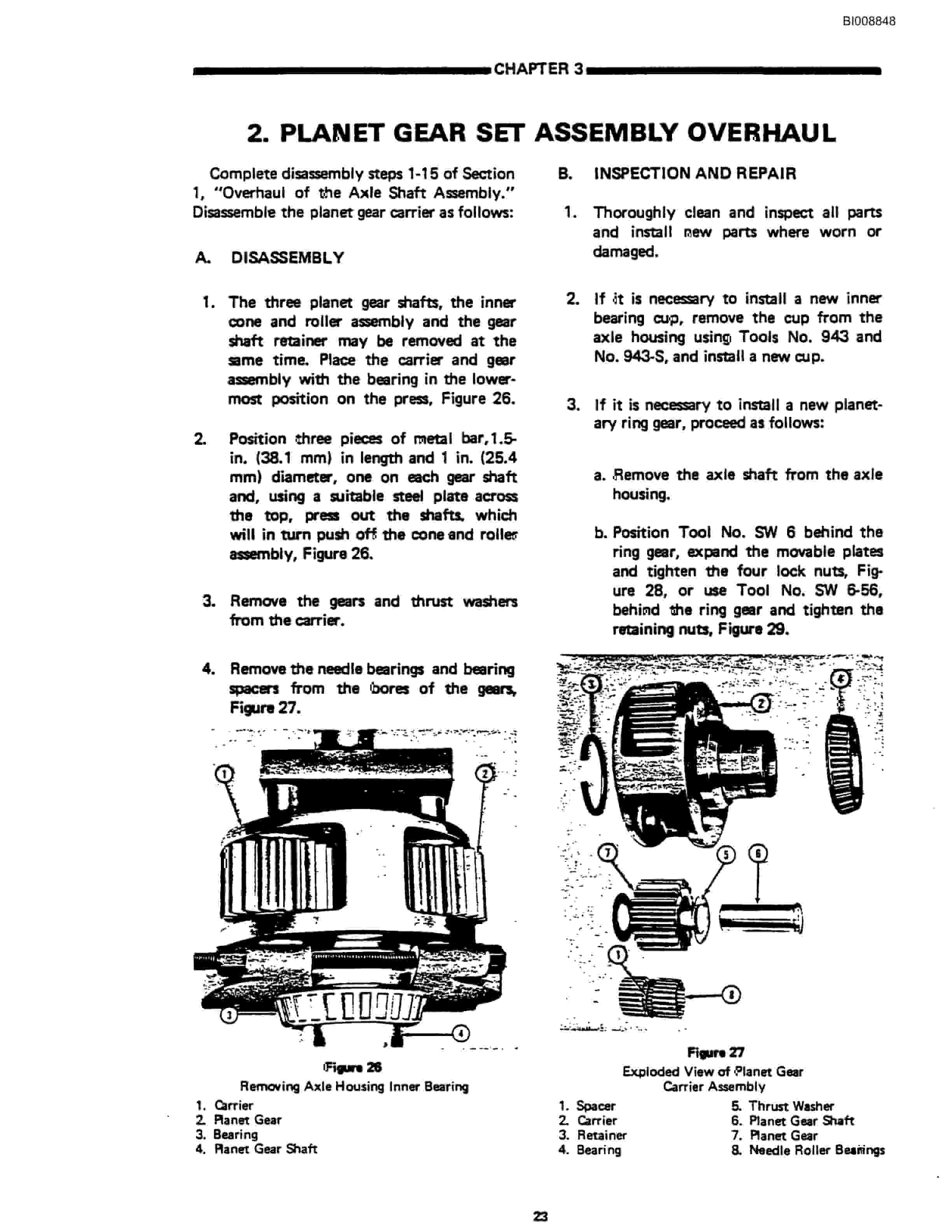 Bucyrus 640 DJC Parts Catalog BI008848-3