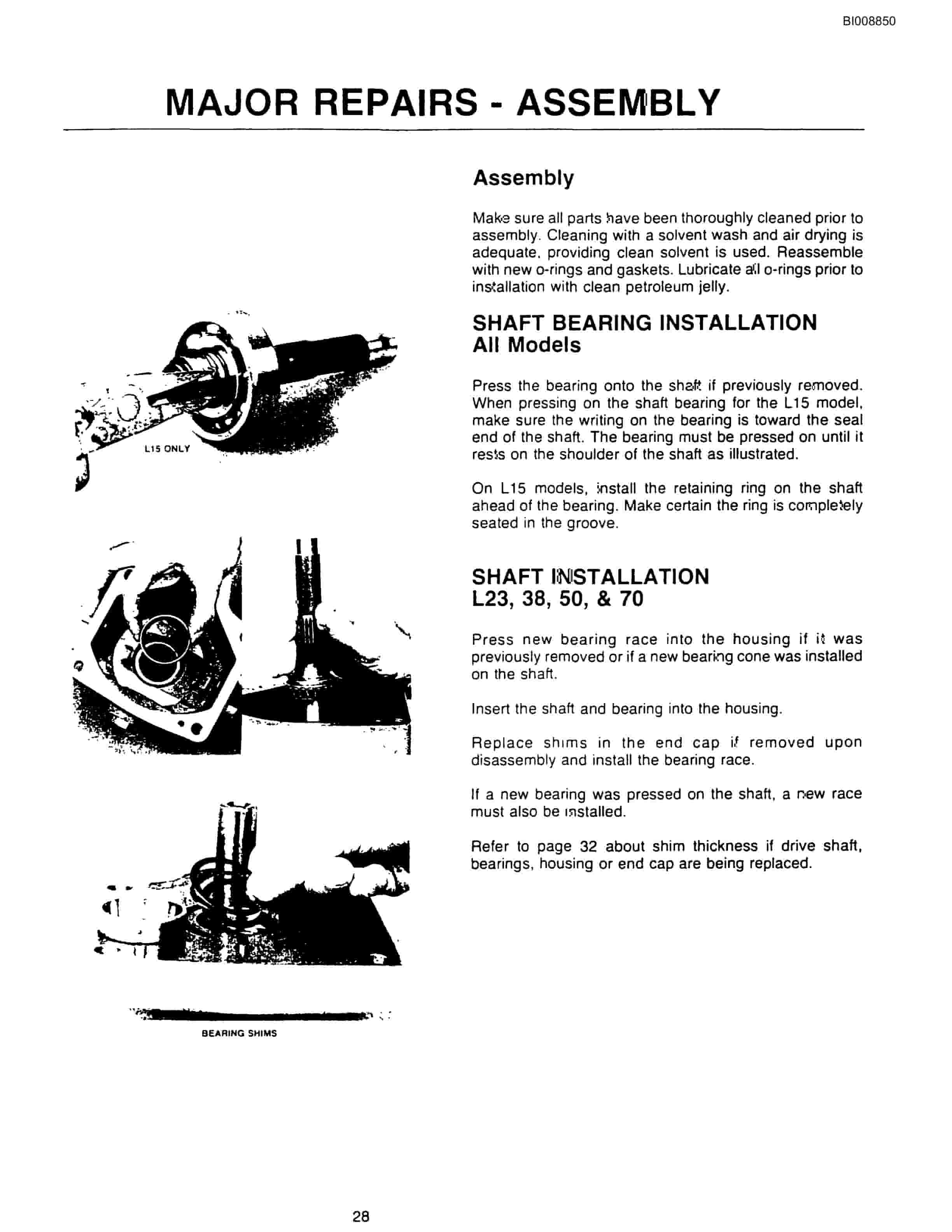 Bucyrus 640 DJC Parts Catalog BI008850-5