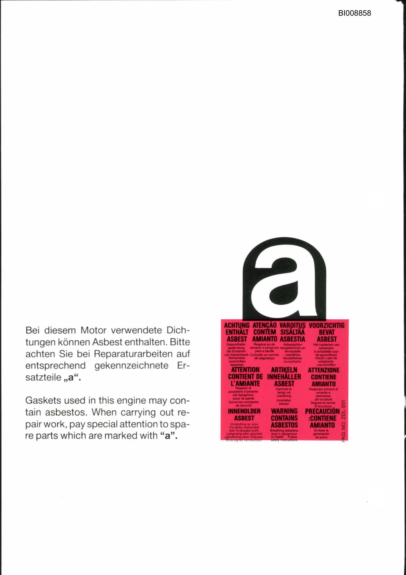 Bucyrus 640 DJC Parts Catalog BI008858-5