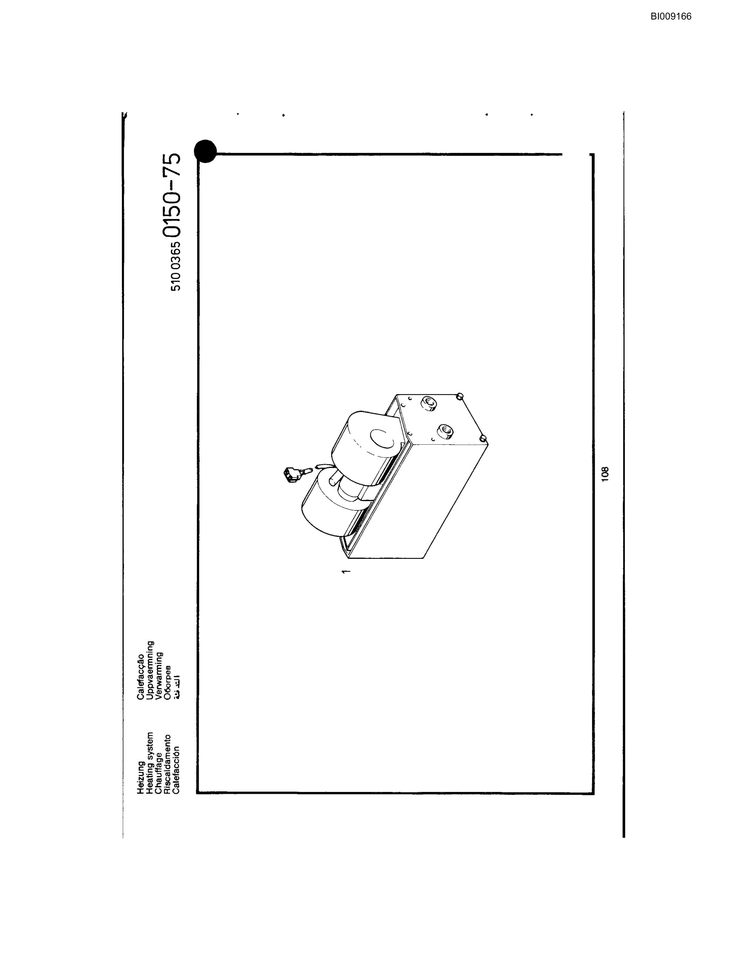 Bucyrus 640 DJC Parts Catalog BI009166-2
