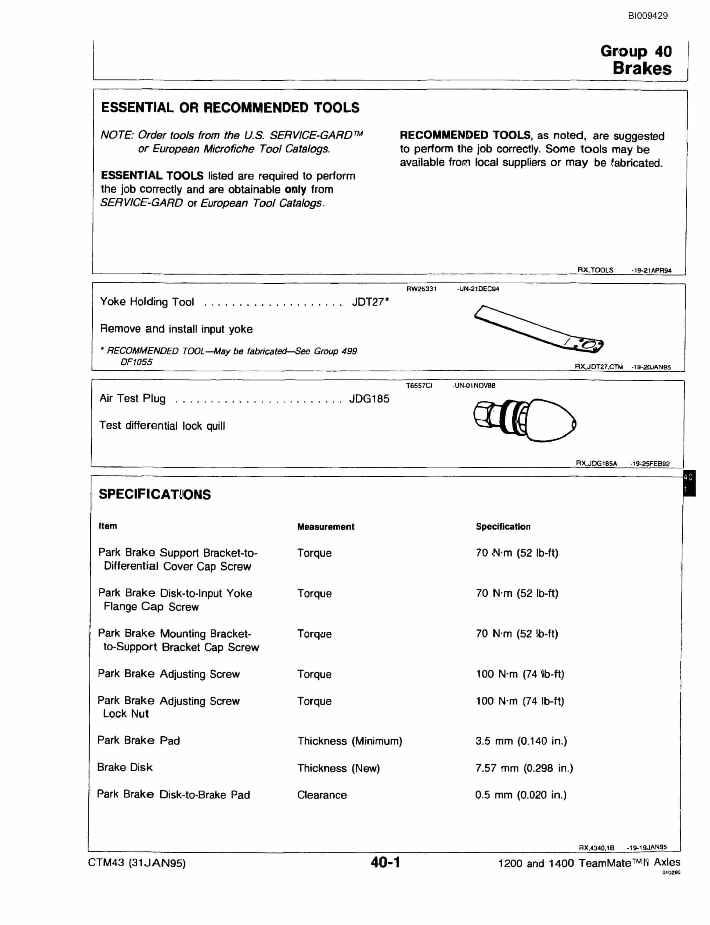 Bucyrus 640 DJC Parts Catalog BI009429-4