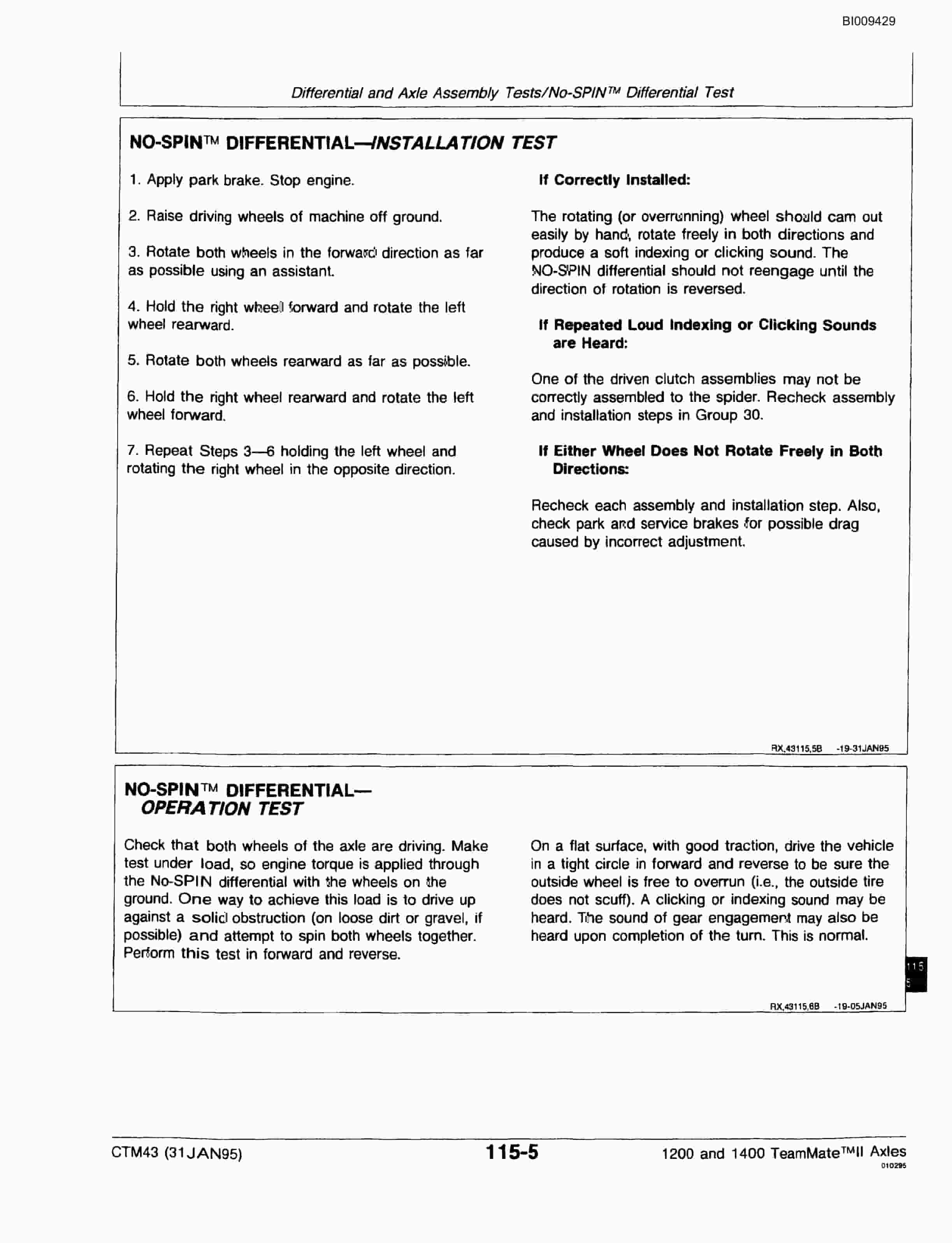 Bucyrus 640 DJC Parts Catalog BI009429-5