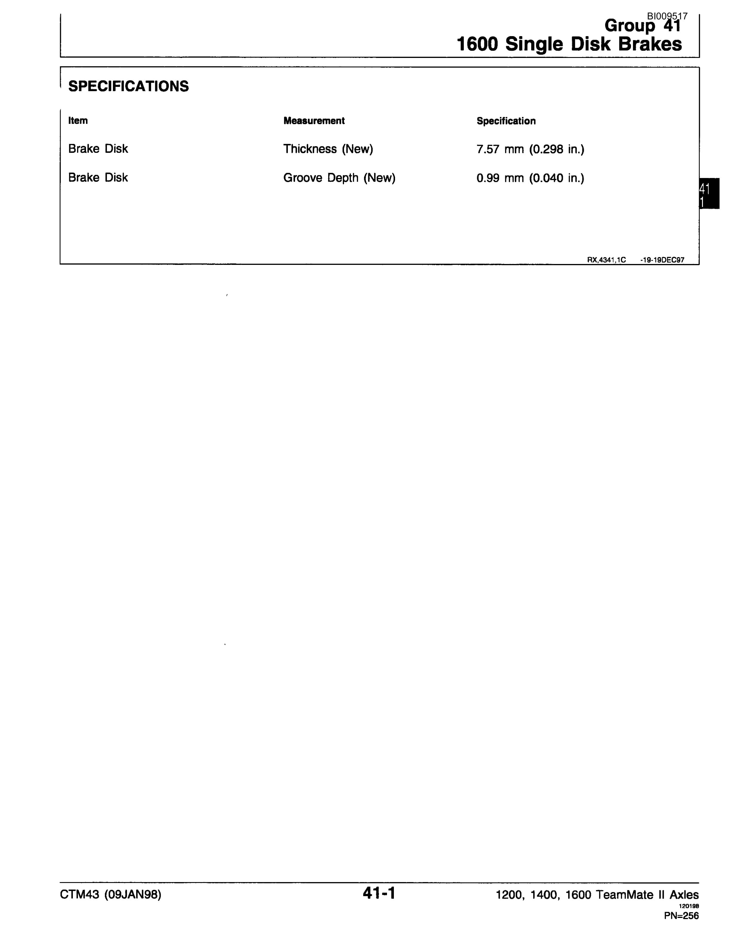 Bucyrus 640 DJC Parts Catalog BI009517-3