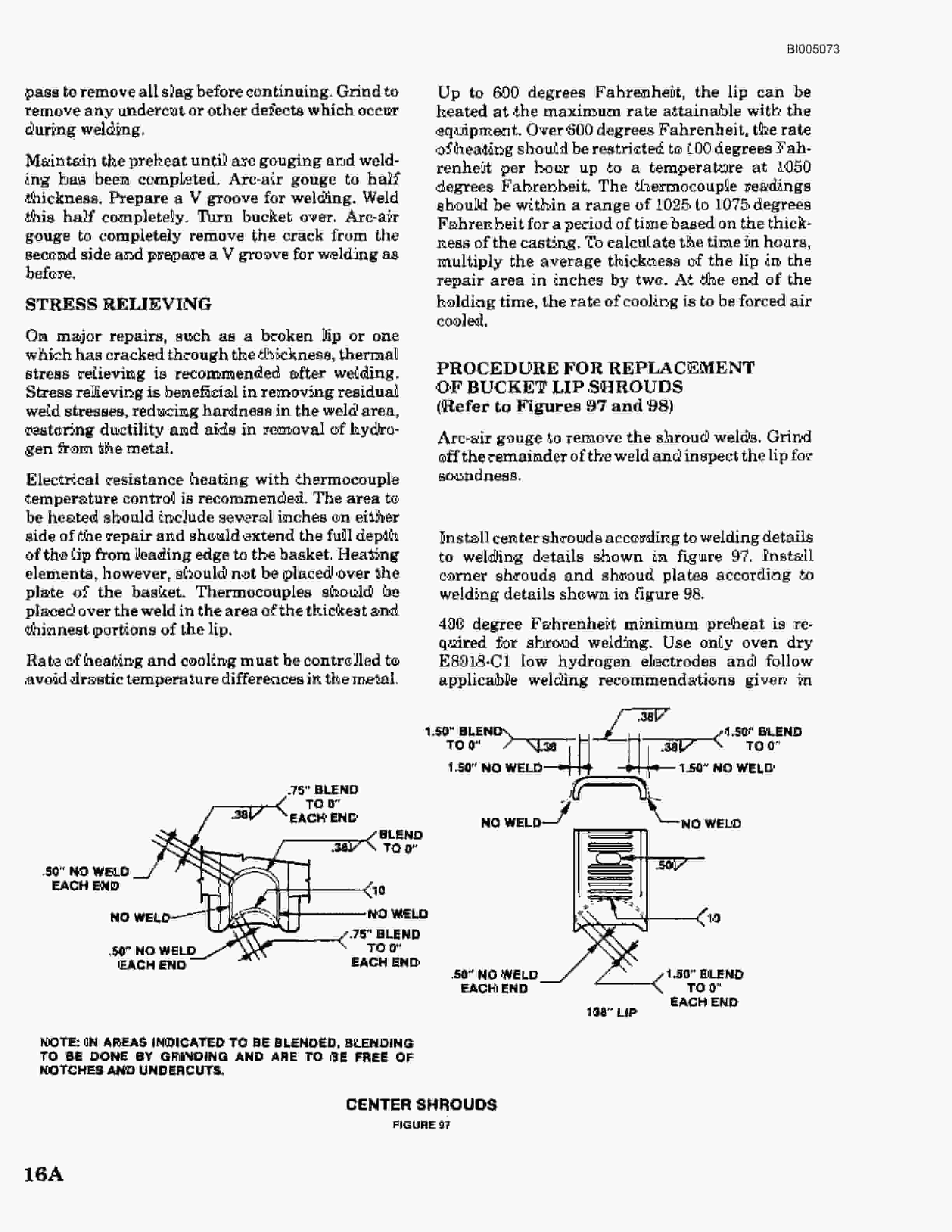 Bucyrus 680-W Walking Dragline Technical Manual BI005073-5