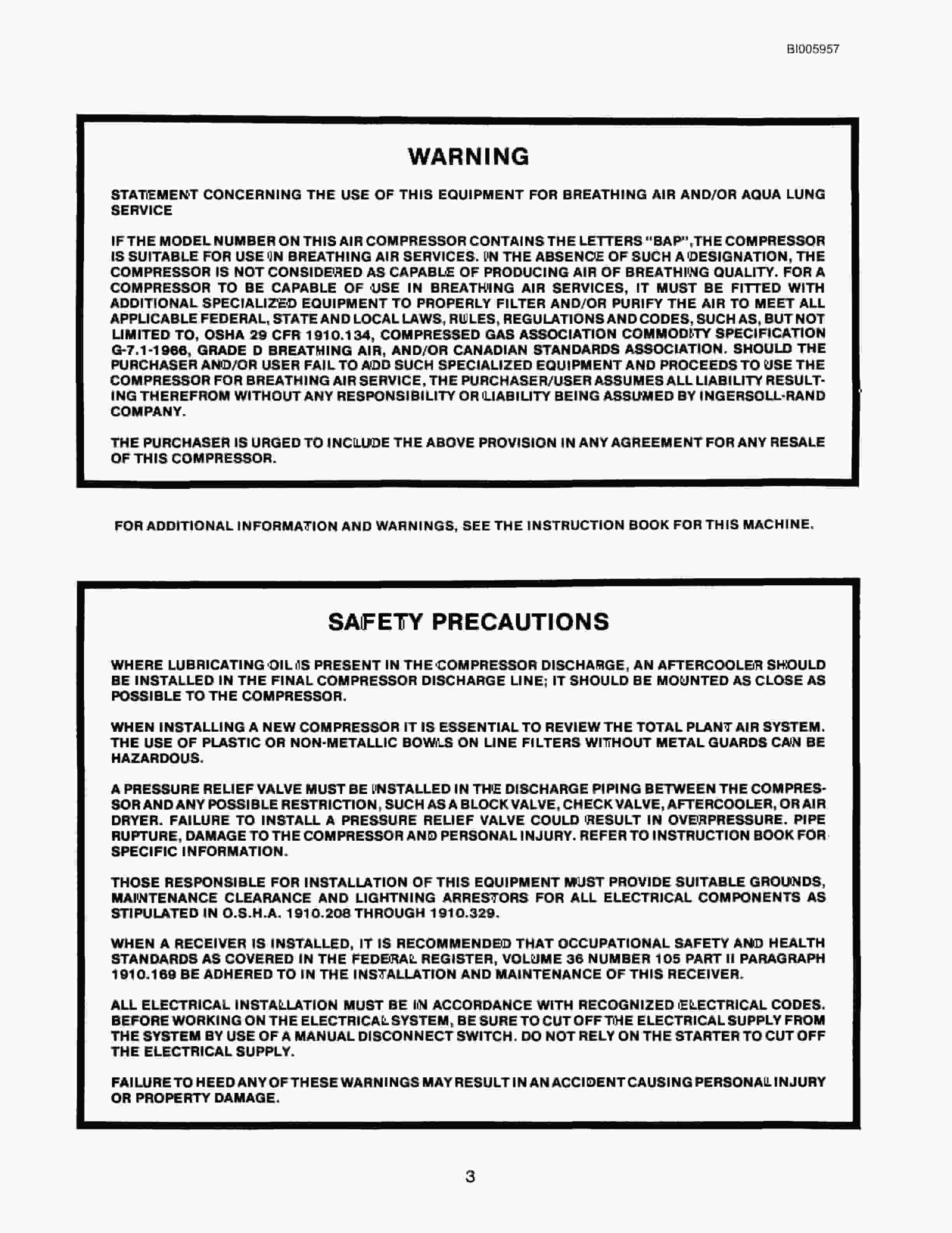 Bucyrus 7250 Walking Dragline Technical Manual BI005957-3