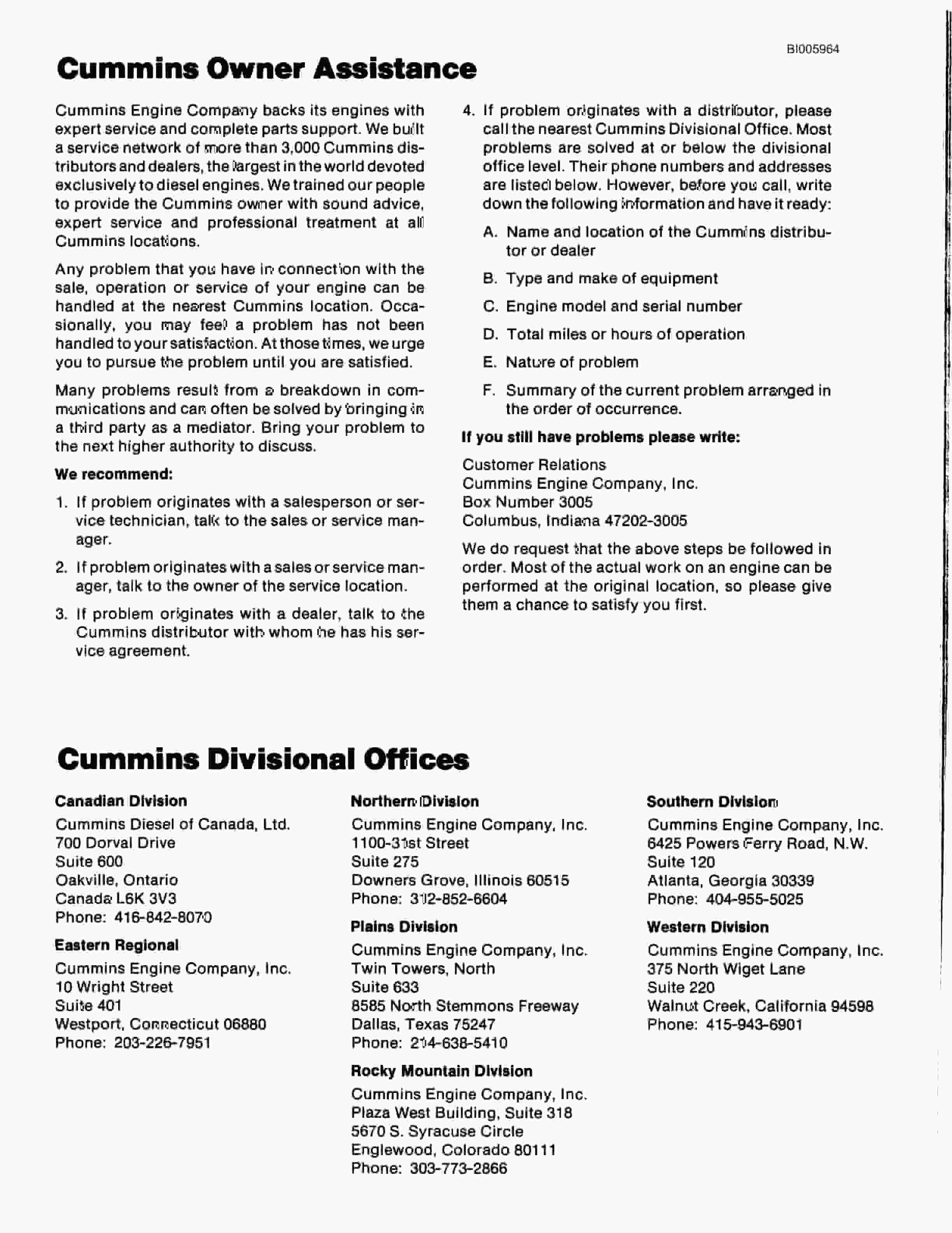 Bucyrus 7250 Walking Dragline Technical Manual BI005964-4