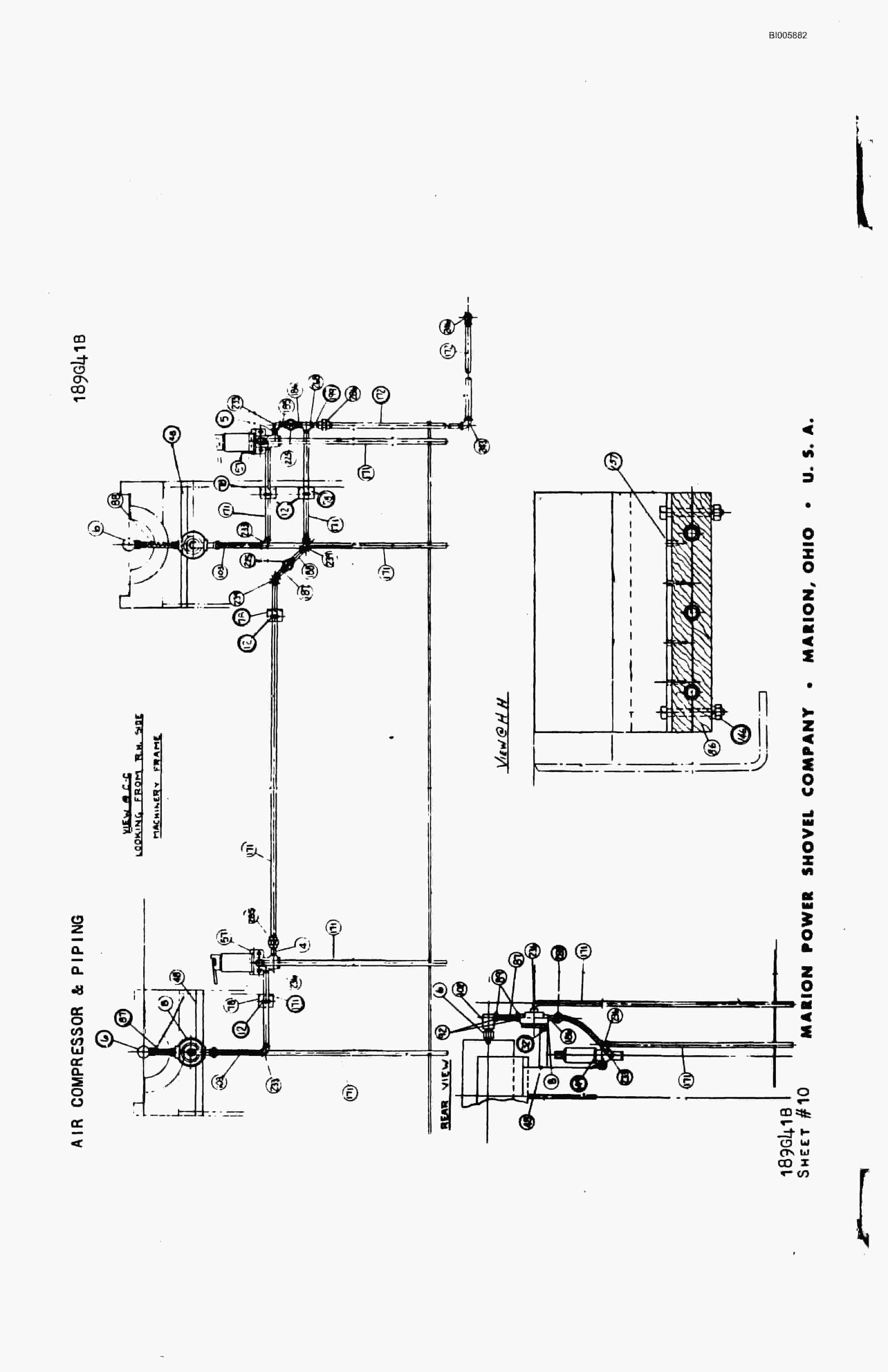 Bucyrus 7400 Parts Catalog BI005882-4