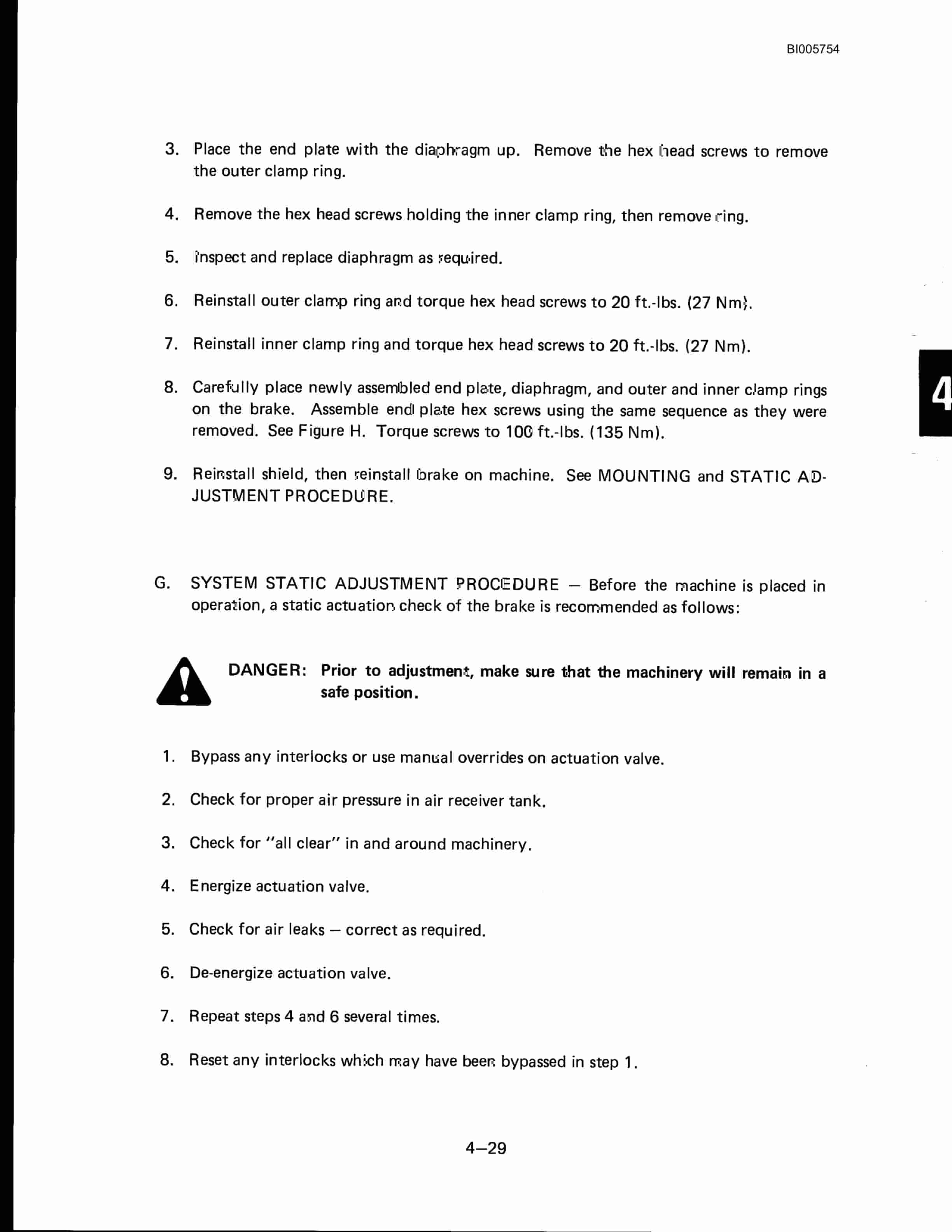 Bucyrus 7450 Walking Dragline Technical Manual BI005754-2
