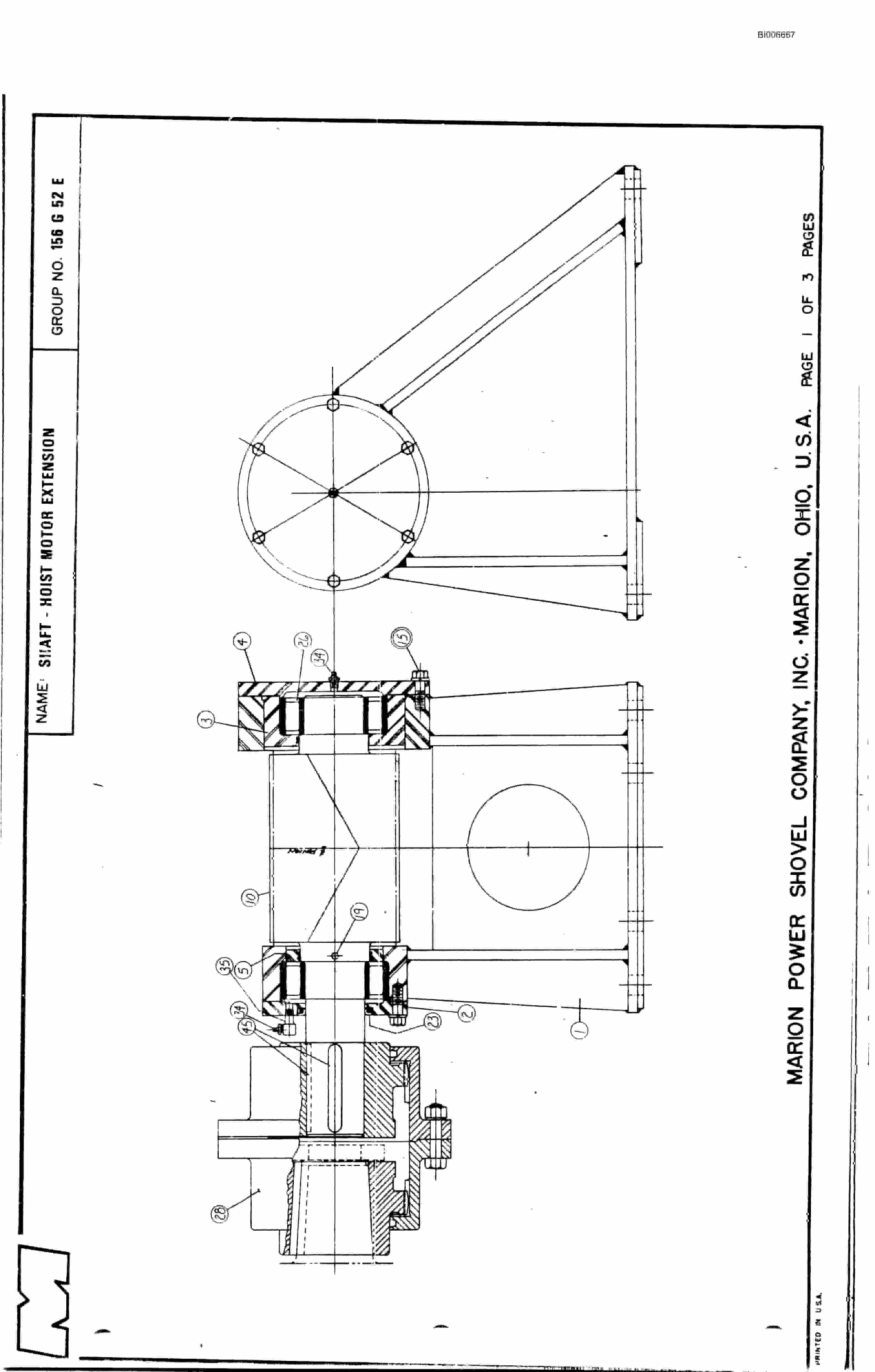Bucyrus 7500 Parts Catalog BI006667-4