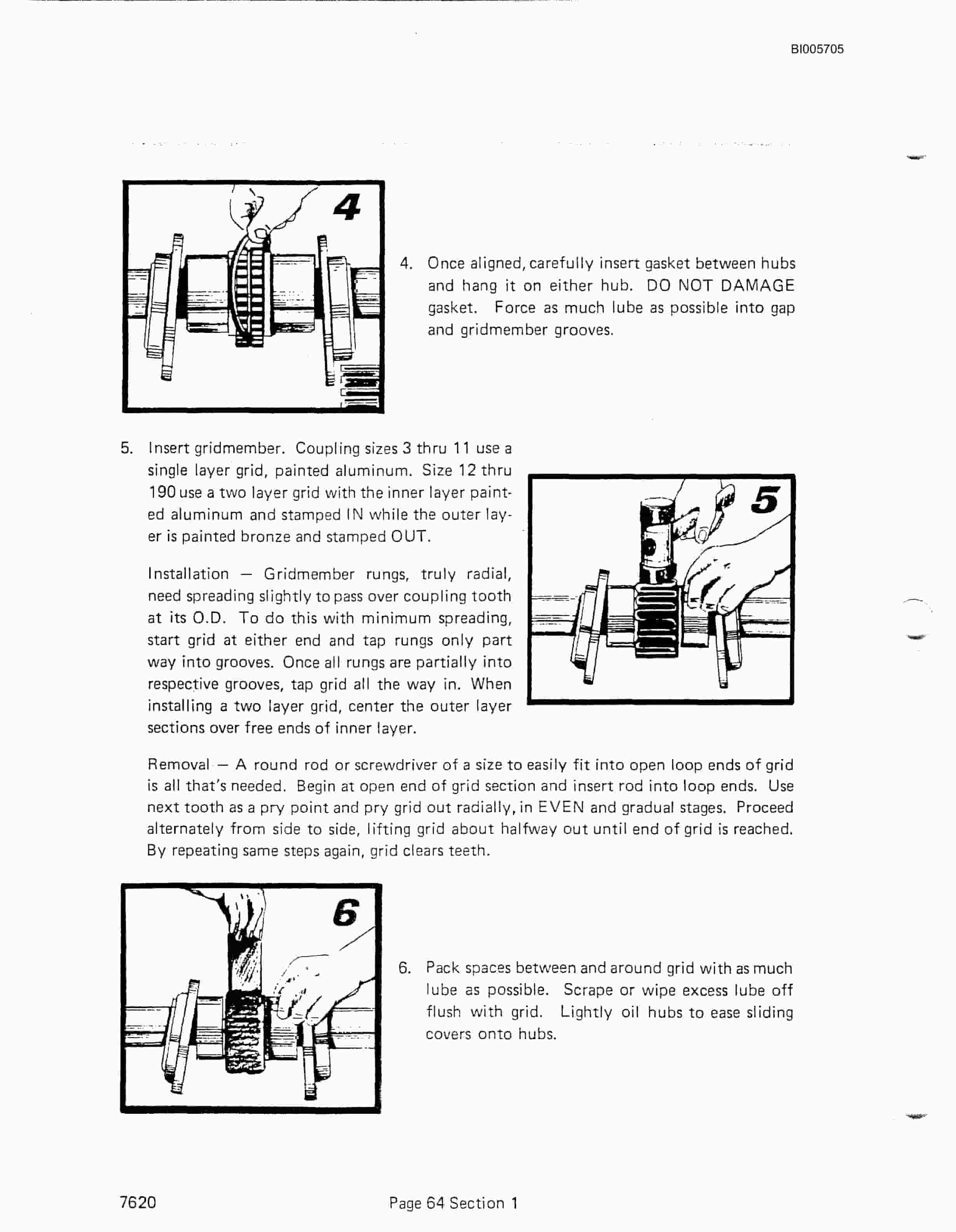 Bucyrus 7620 Dragline Technical Manual BI005705-2