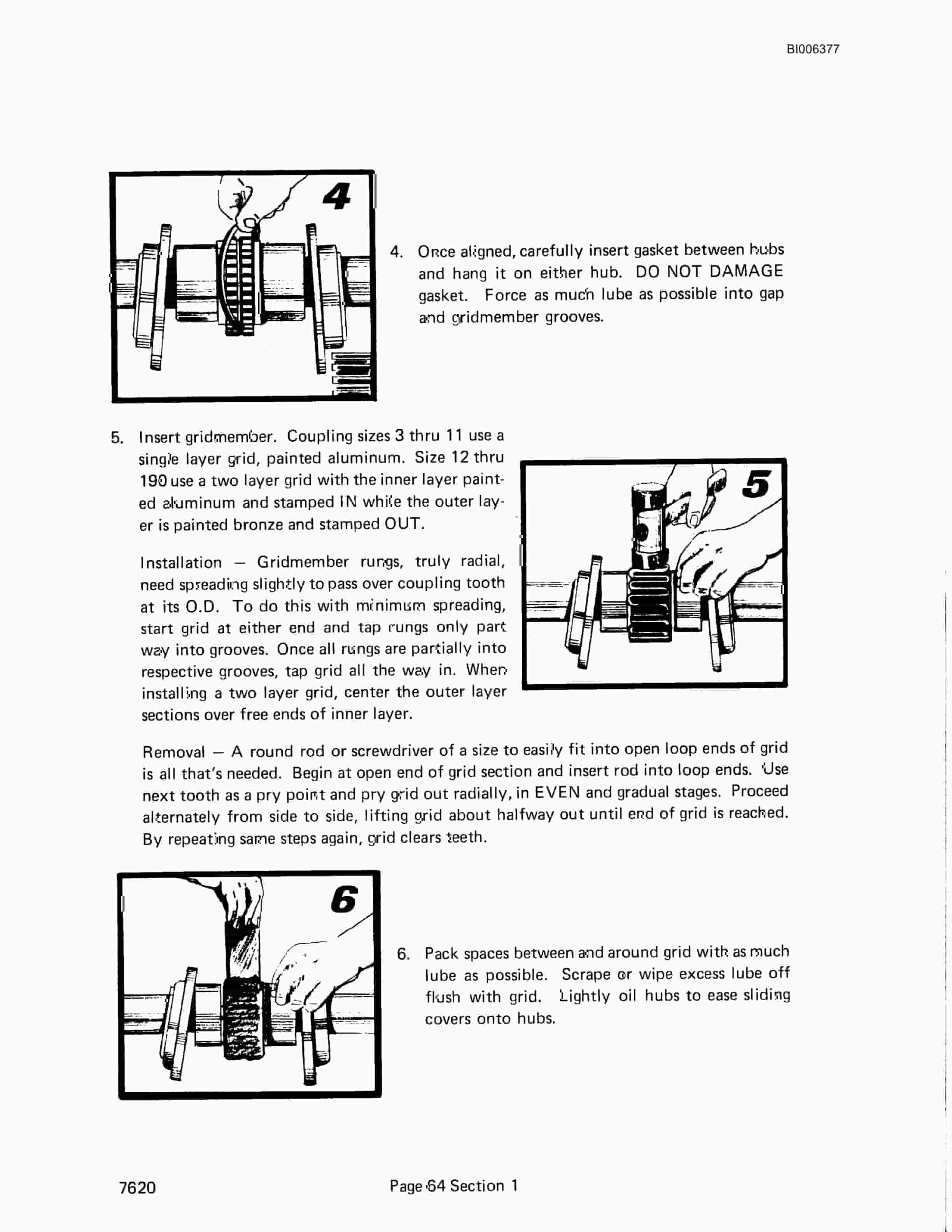 Bucyrus 7620 Dragline Technical Manual BI006377-2