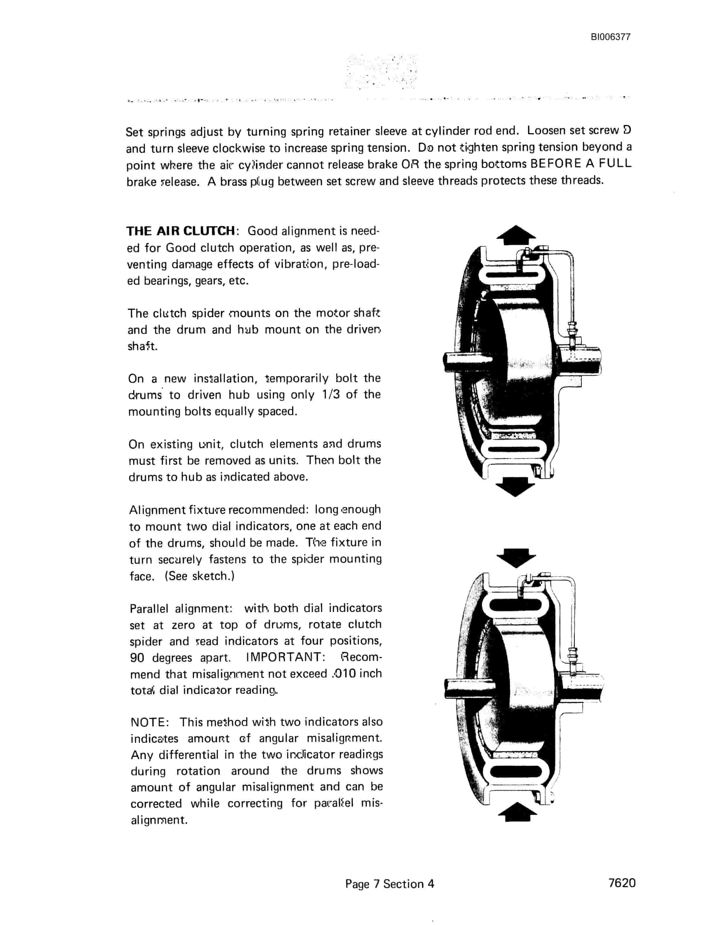 Bucyrus 7620 Dragline Technical Manual BI006377-5
