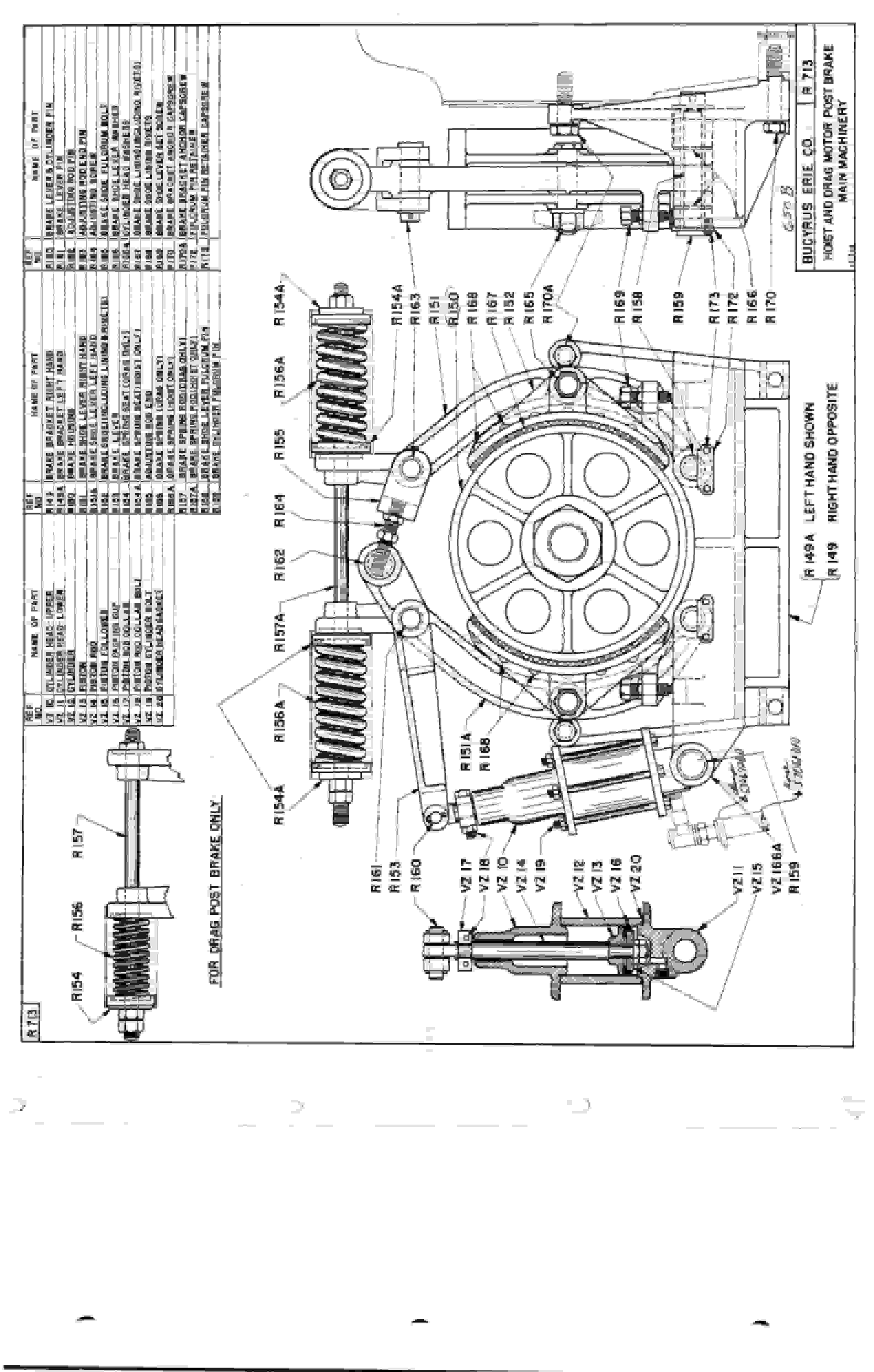 Bucyrus 770-B Parts Catalog BI006716-3