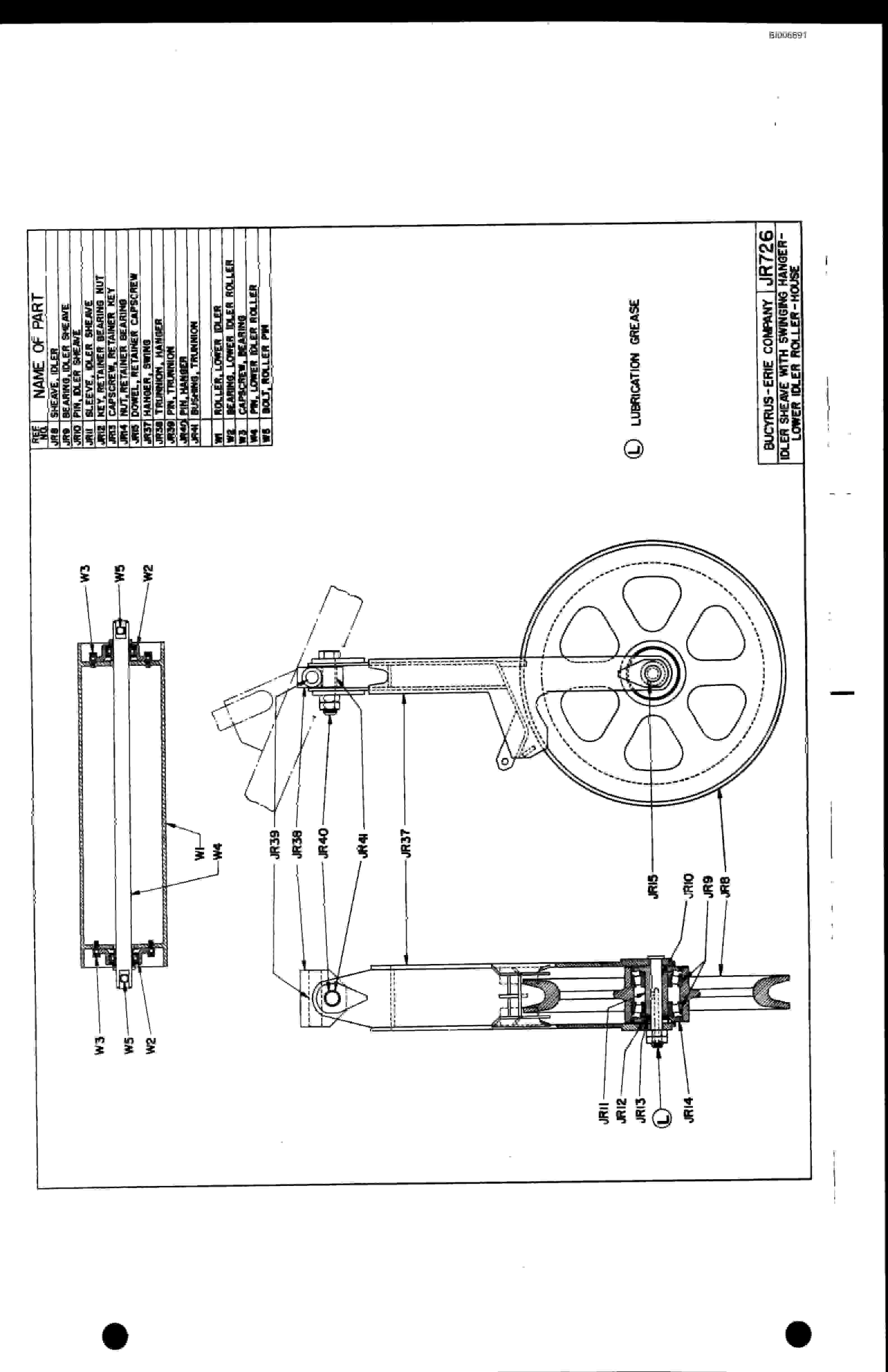Bucyrus 770B Parts Catalog BI006691-2