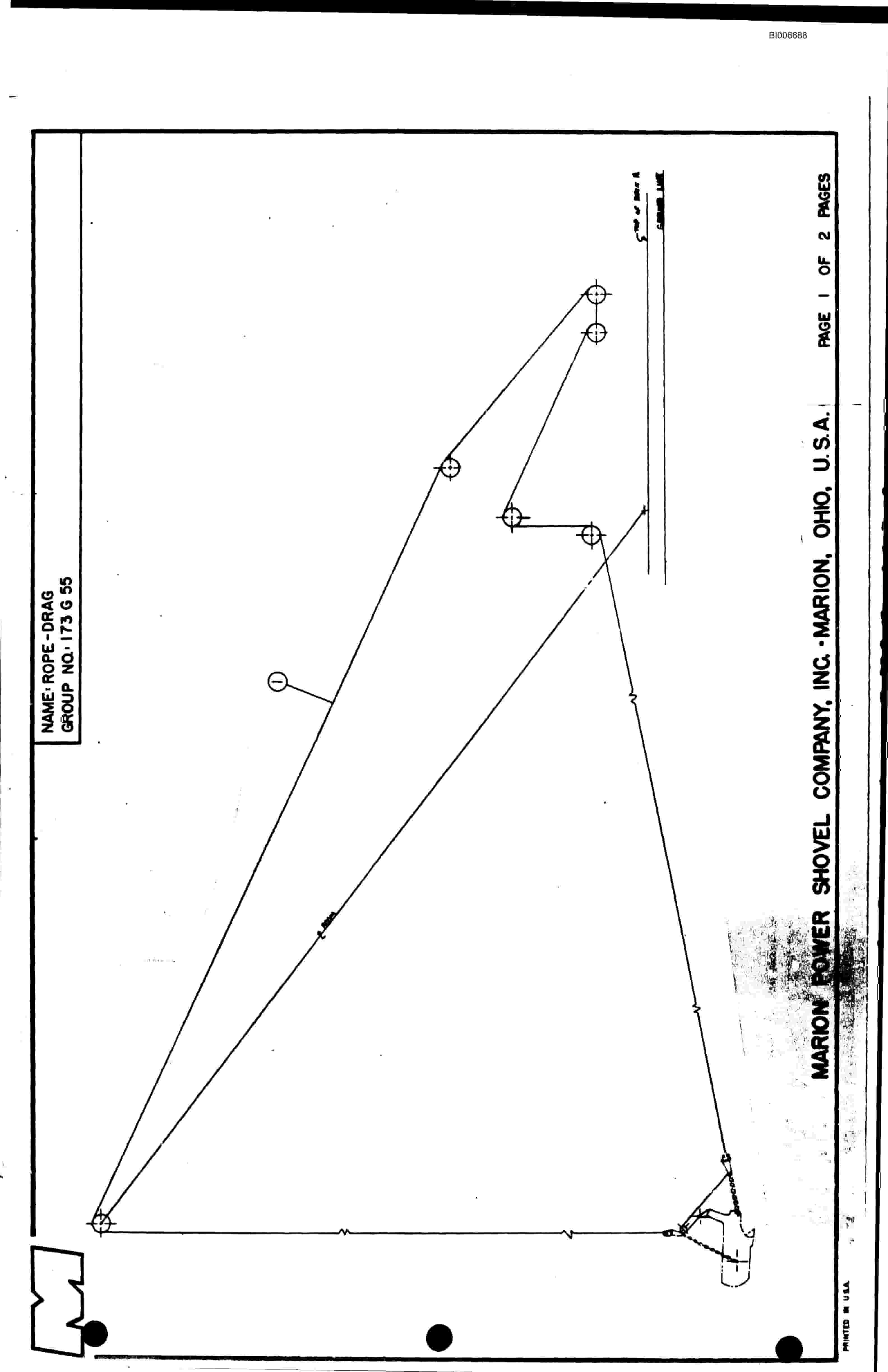 Bucyrus 7820 Parts Catalog BI006688-3