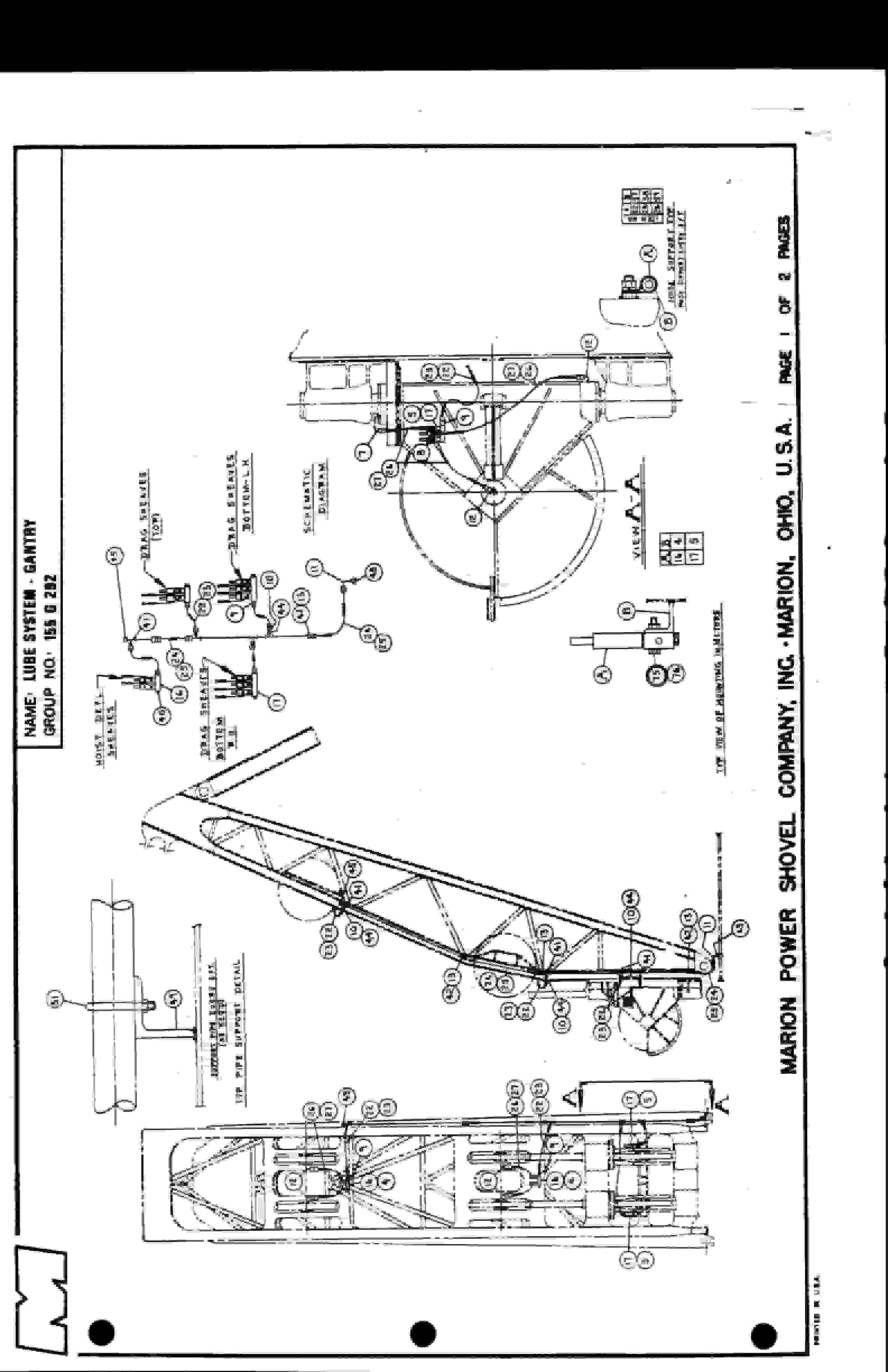 Bucyrus 7820 Parts Catalog BI006725-3