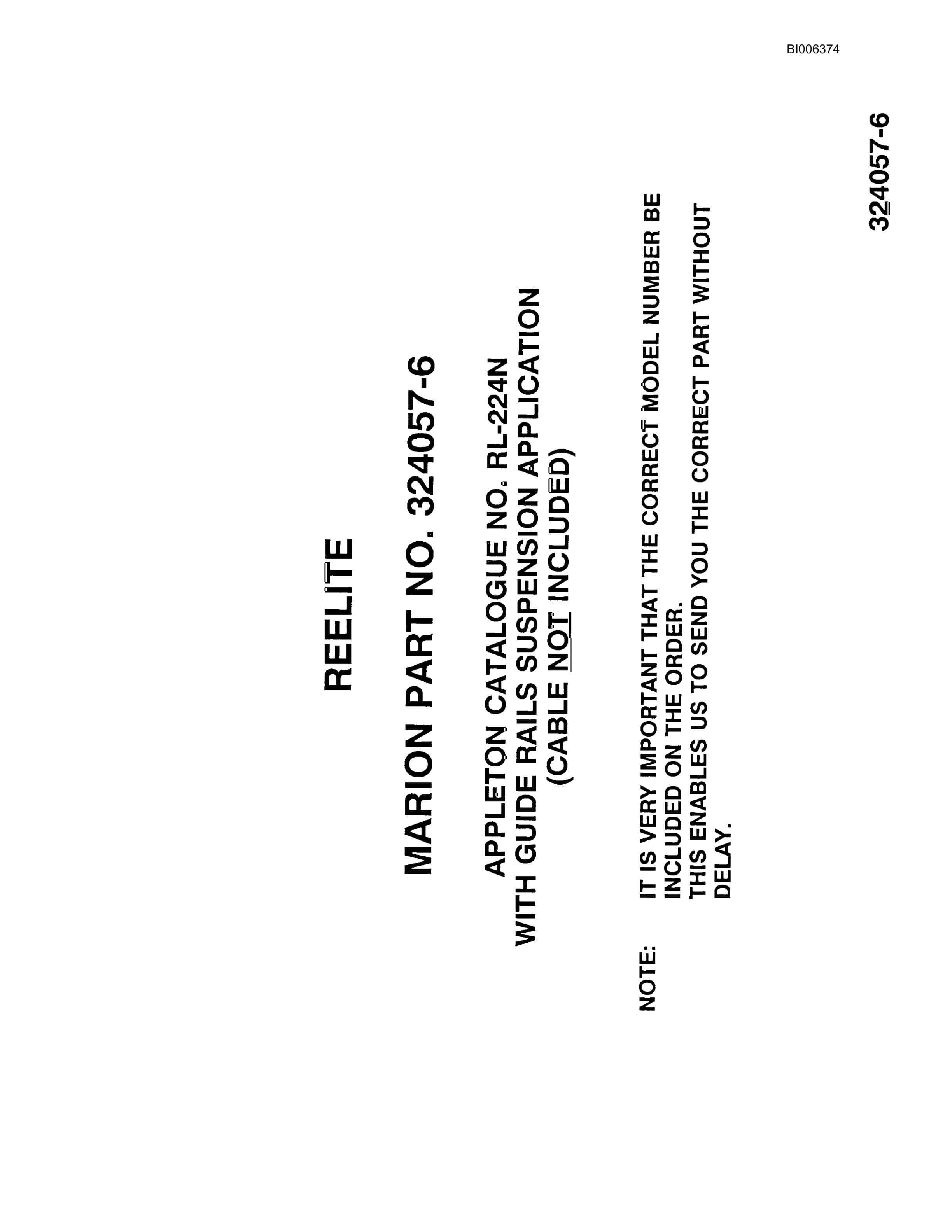 Bucyrus 7820 Walking Dragline Parts Catalog BI006374-3